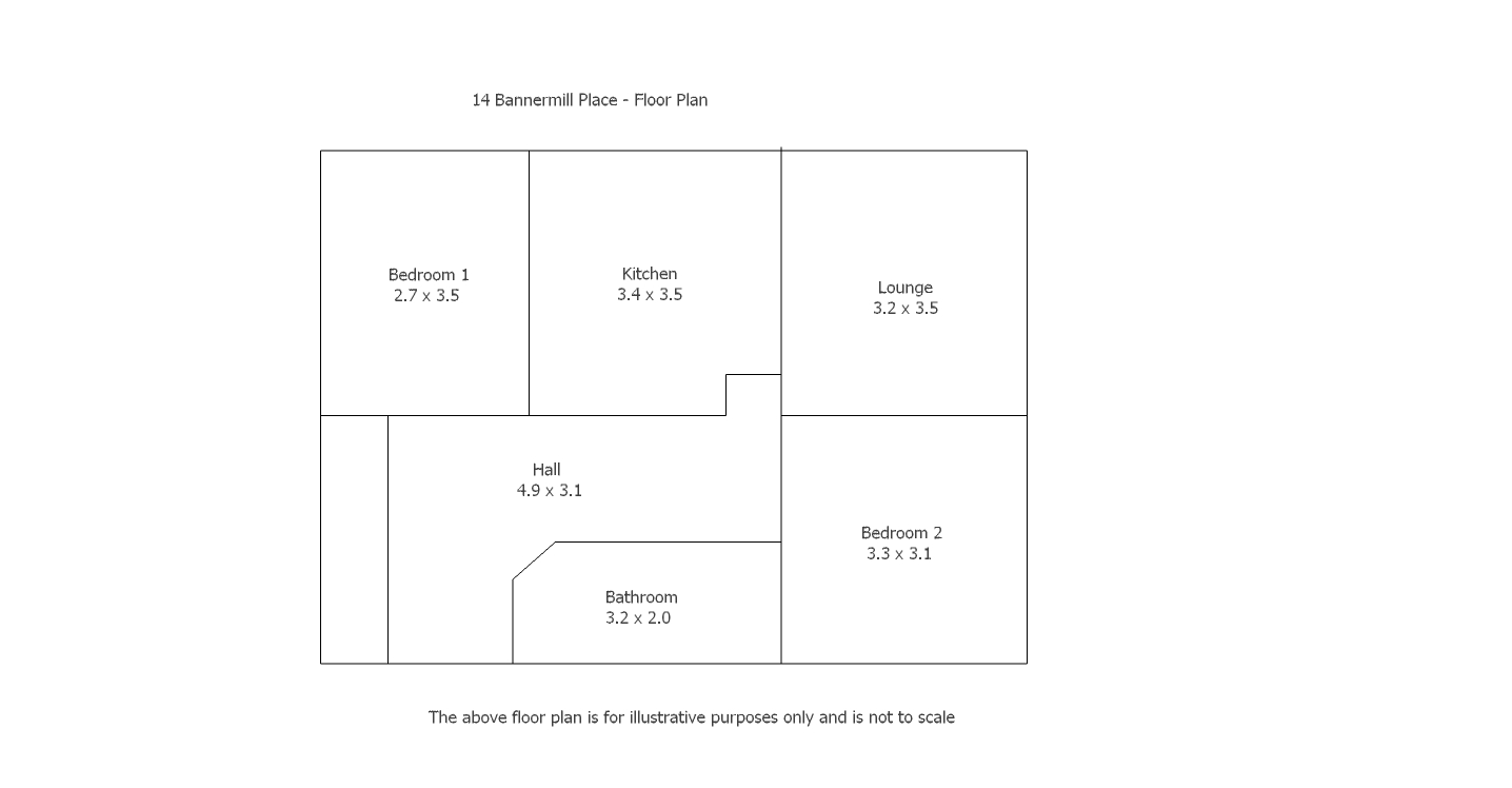 14 Bannermill Place, Aberdeen, AB24 5EA, Aberdeen floorplan