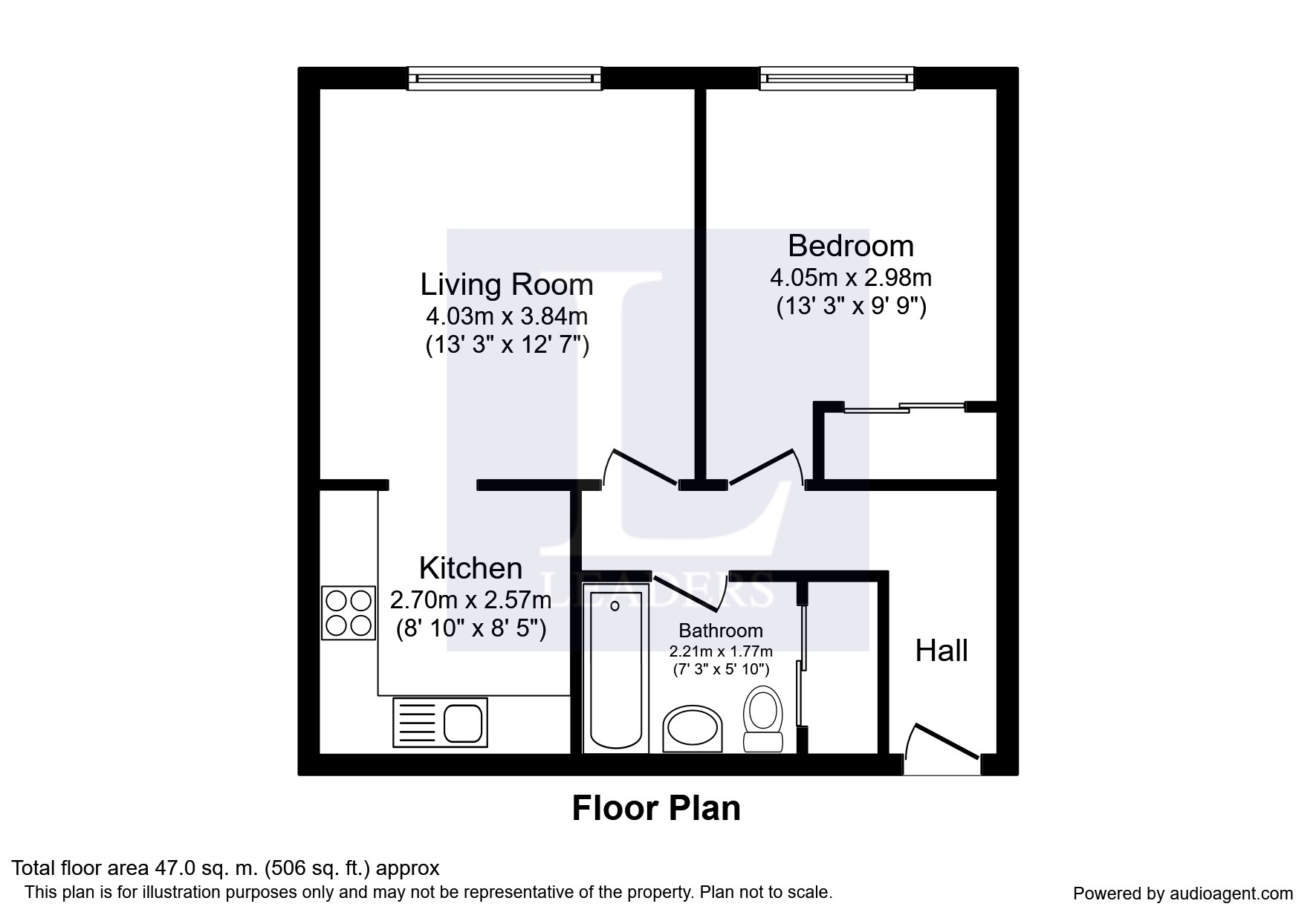 1 Bedrooms Flat to rent in Anscombe House, Great Heathmead, Haywards Heath RH16