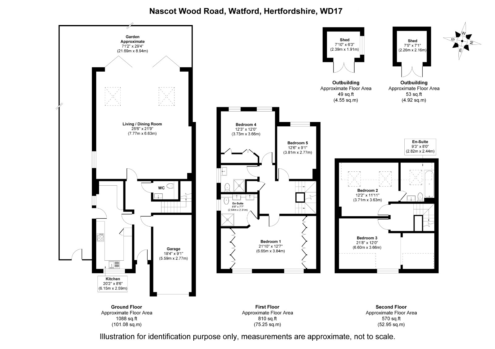 25, Nascot Wood Road, Hertfordshire floorplan