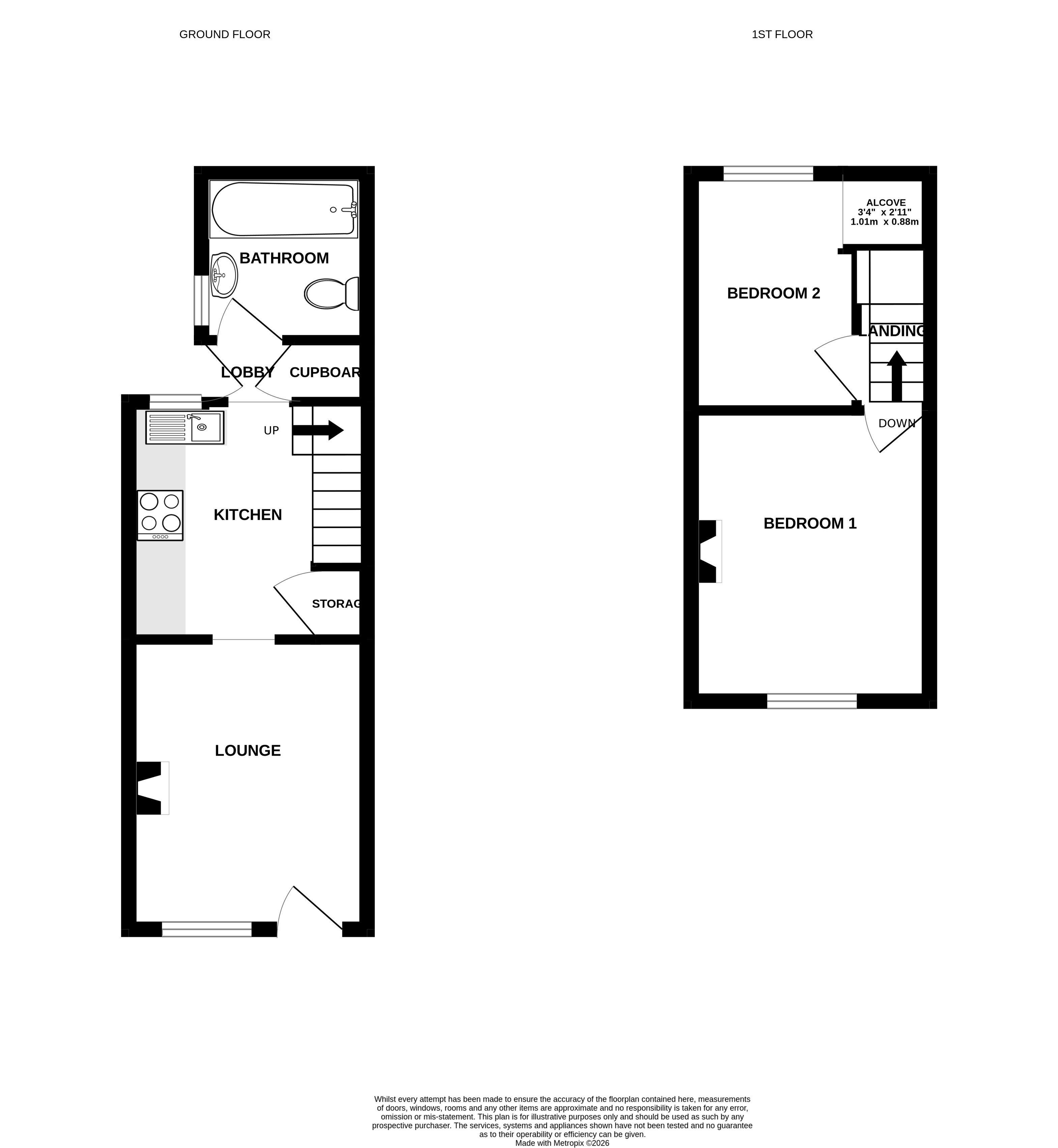23, Church Street, Maldon floorplan