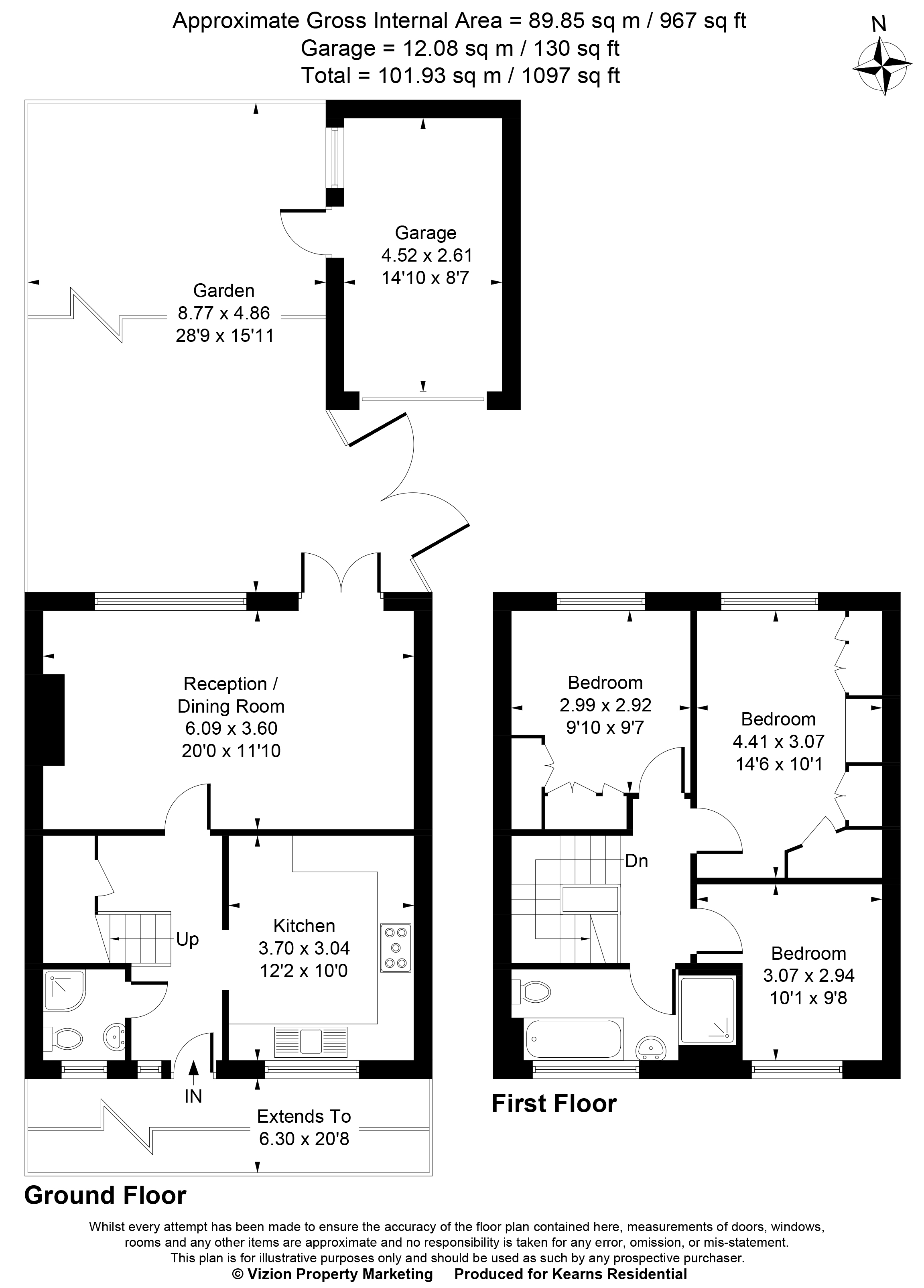 4, Lovett Road, Uxbridge floorplan