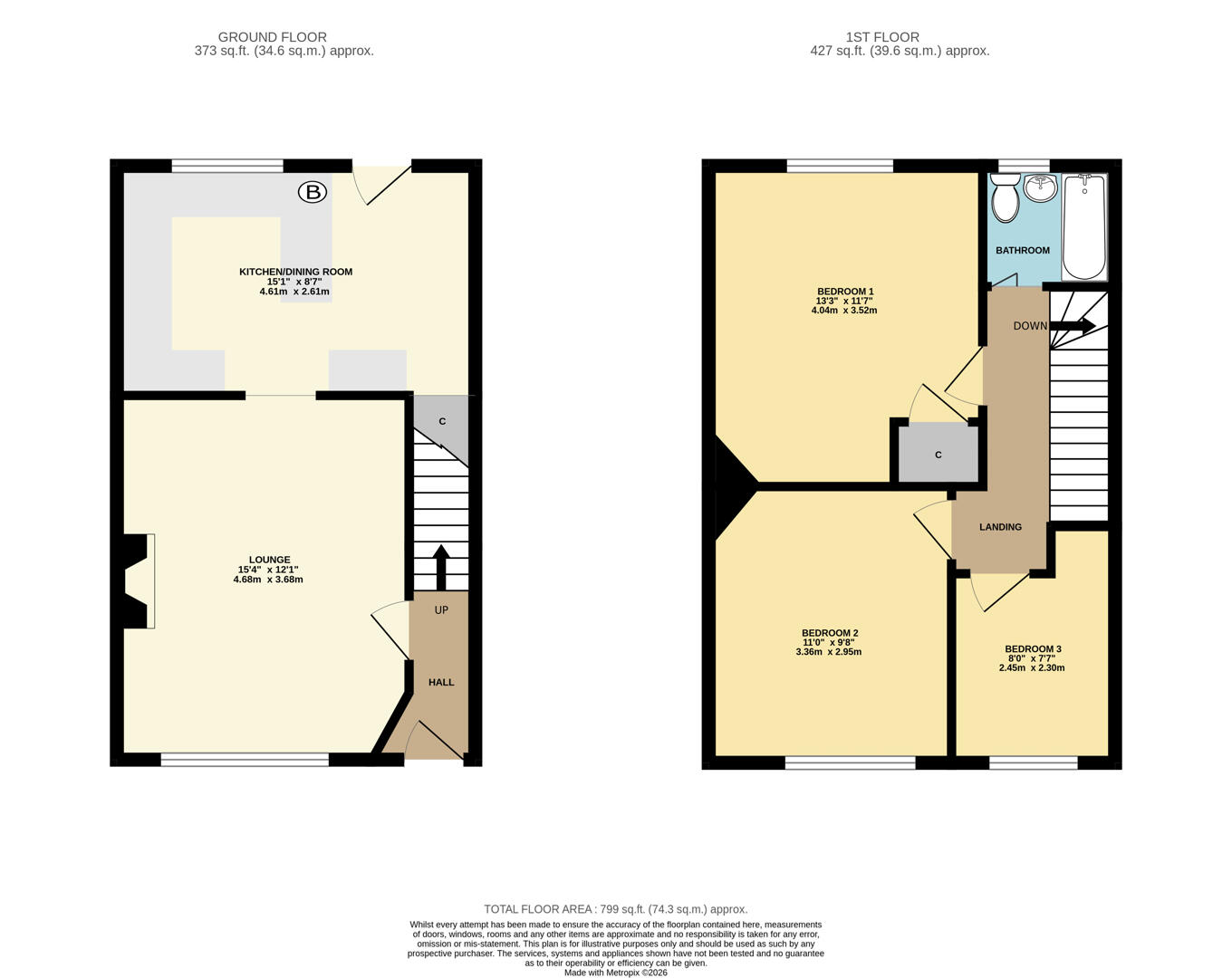 6, Fowler Road, Coventry floorplan