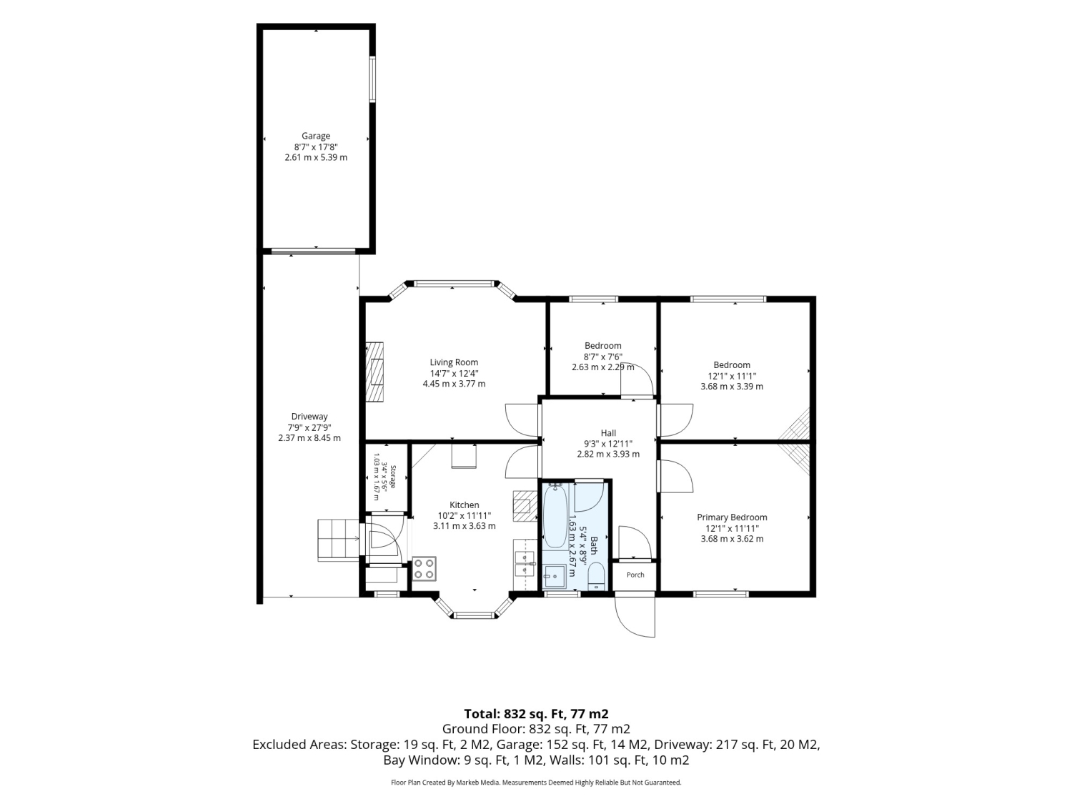 33, The Grove, Sheffield floorplan