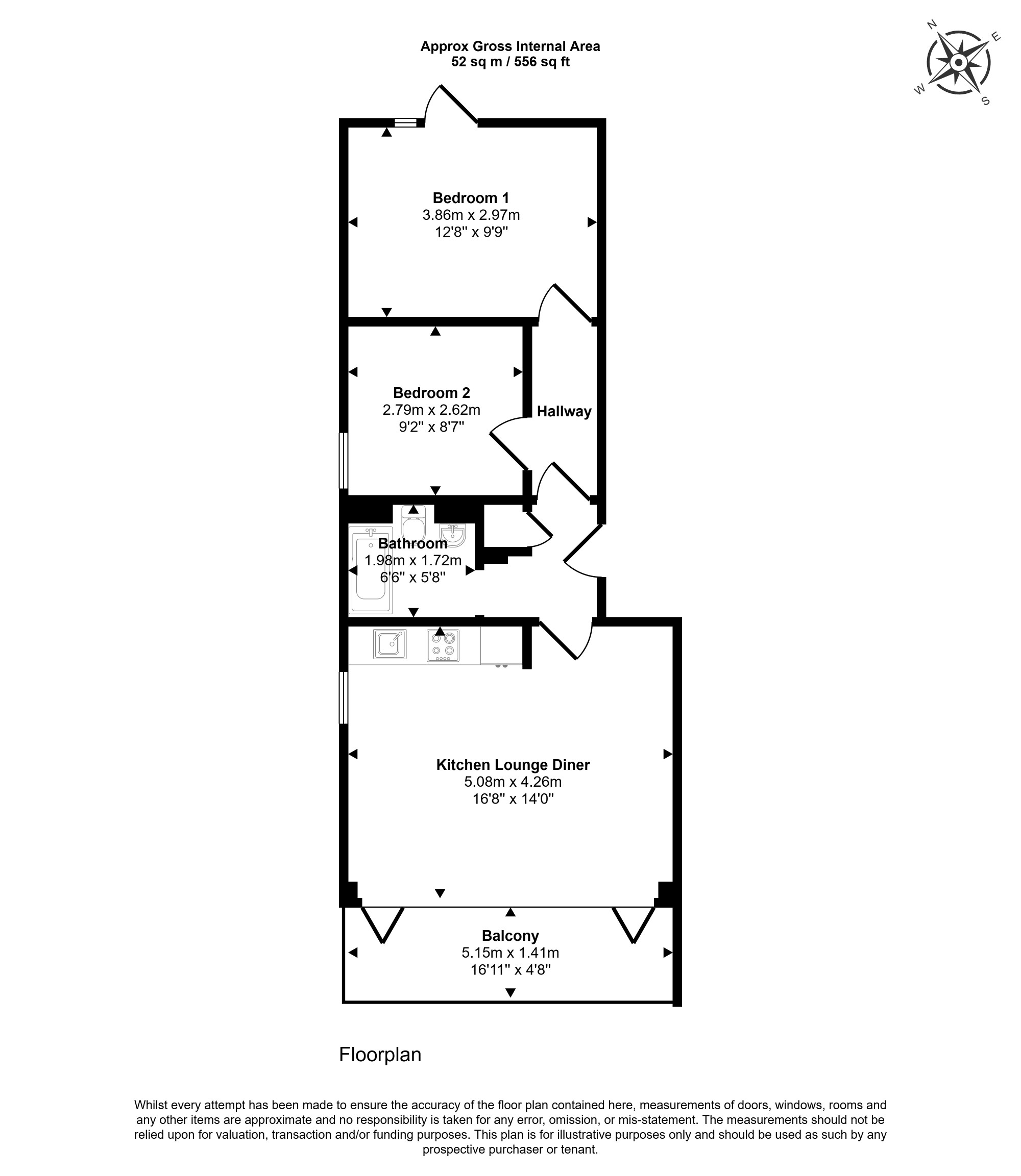 1, The Mansion Apartments, Northwood floorplan
