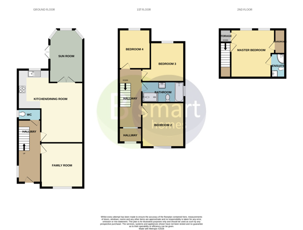 14, Willow Lane, Rotherham floorplan