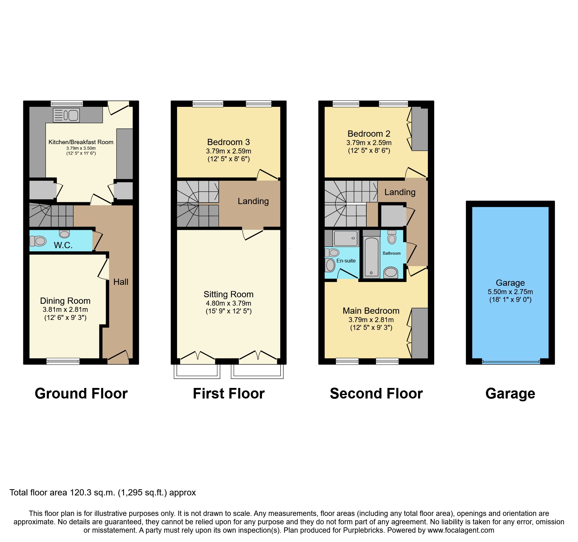 17, Ashleworth Road, Swindon floorplan