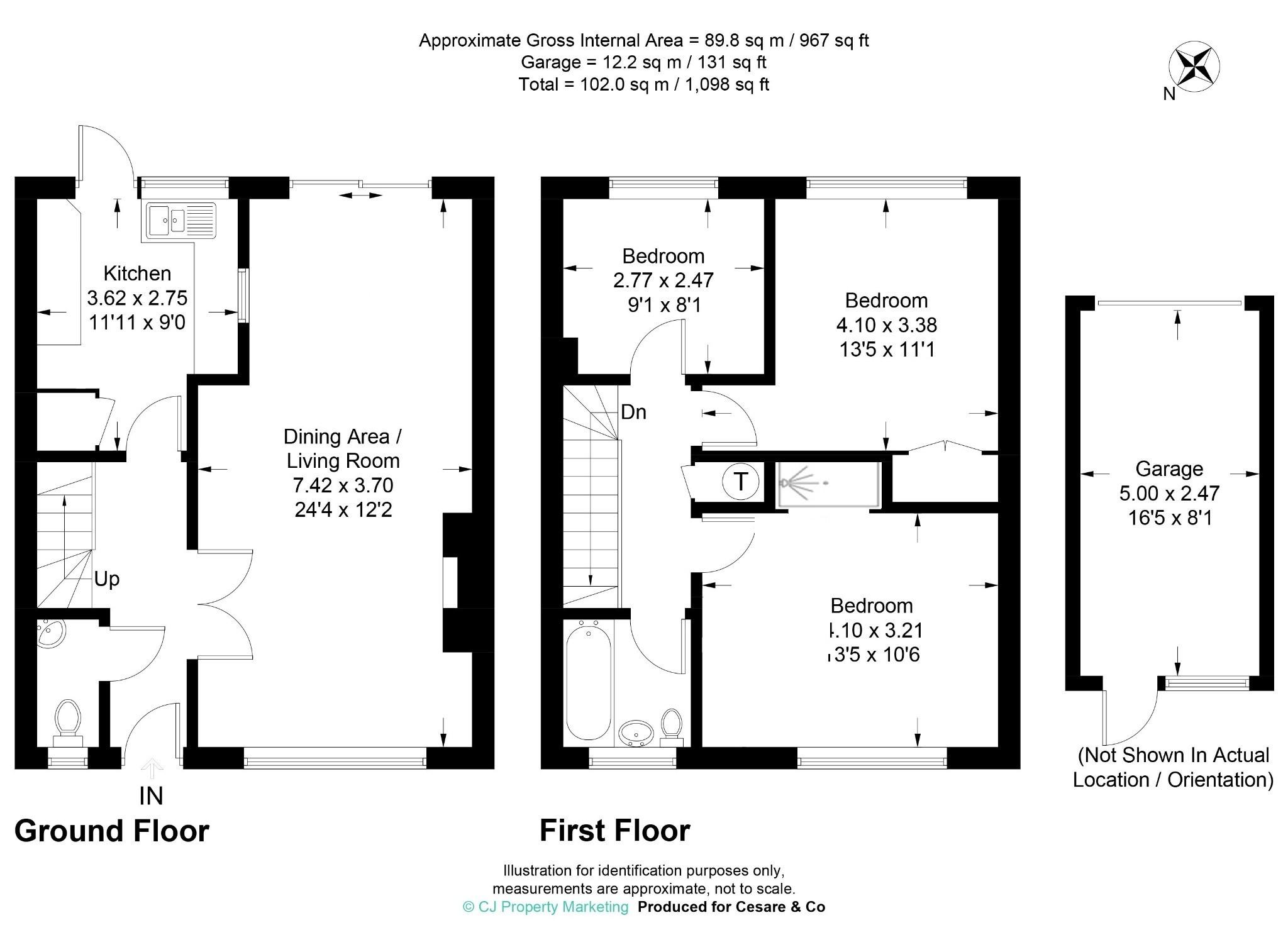 27, Mortimer Hill, Tring floorplan