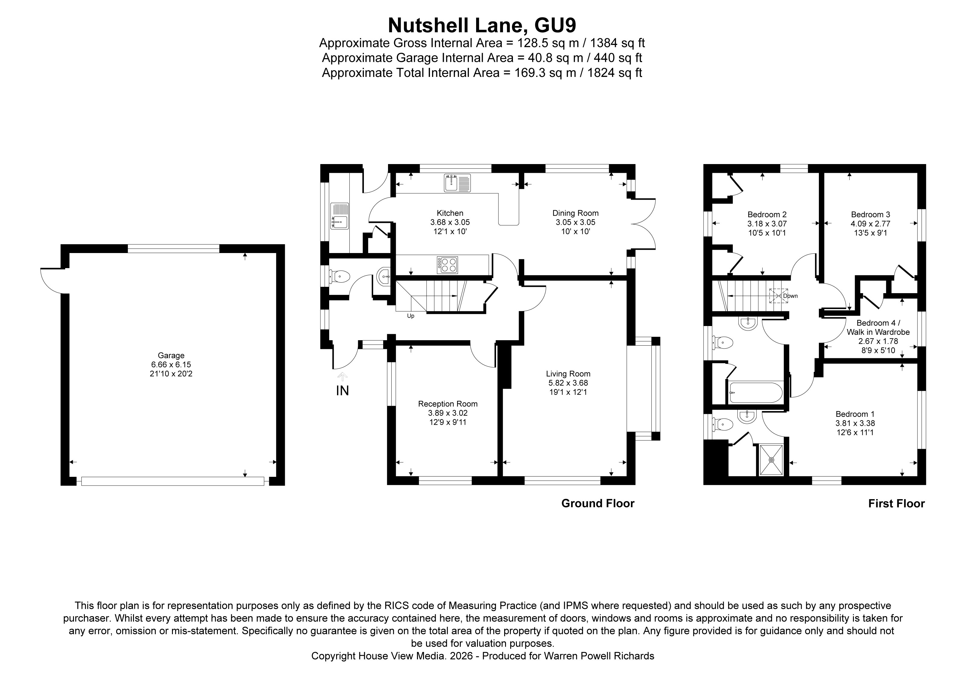 Windrush,, Nutshell Lane, Farnham floorplan