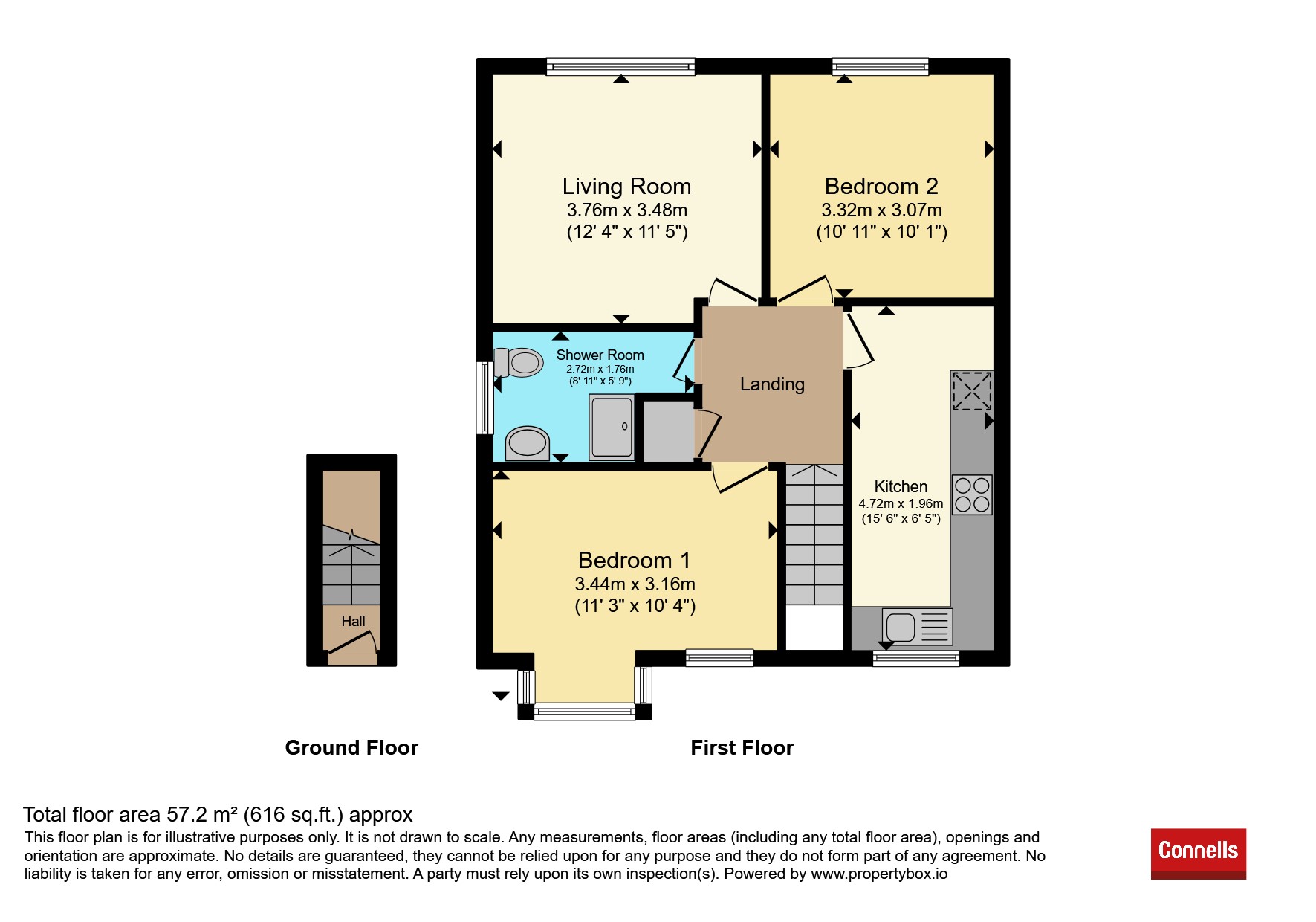 Flat 10, Canon Court, Mortimers Lane, Eastleigh floorplan