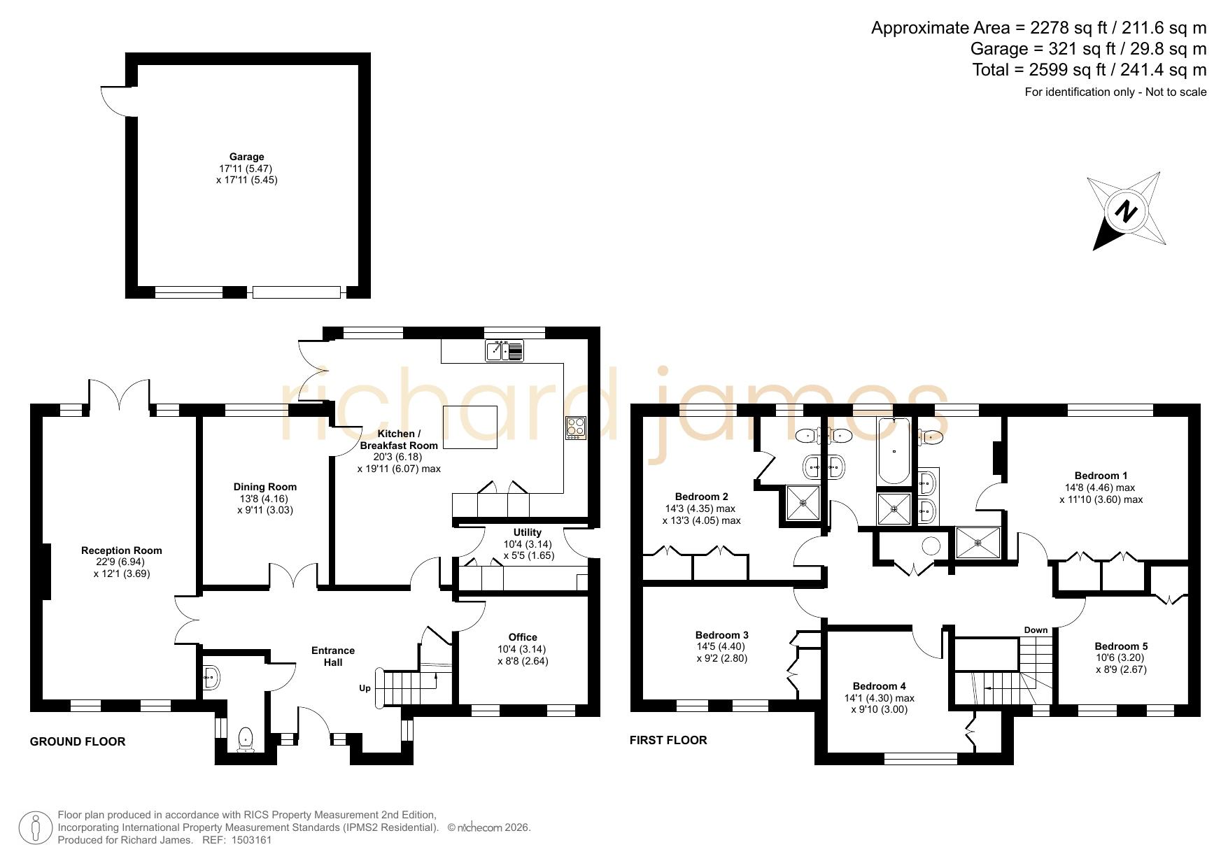16, Rectory Close, Swindon floorplan