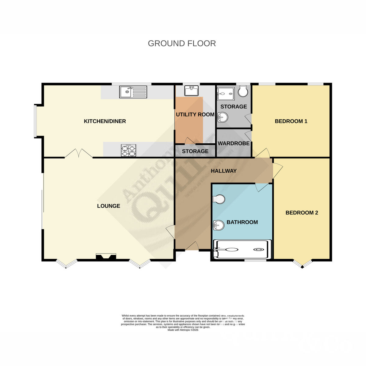 9, Shell Drive, Canvey Island floorplan