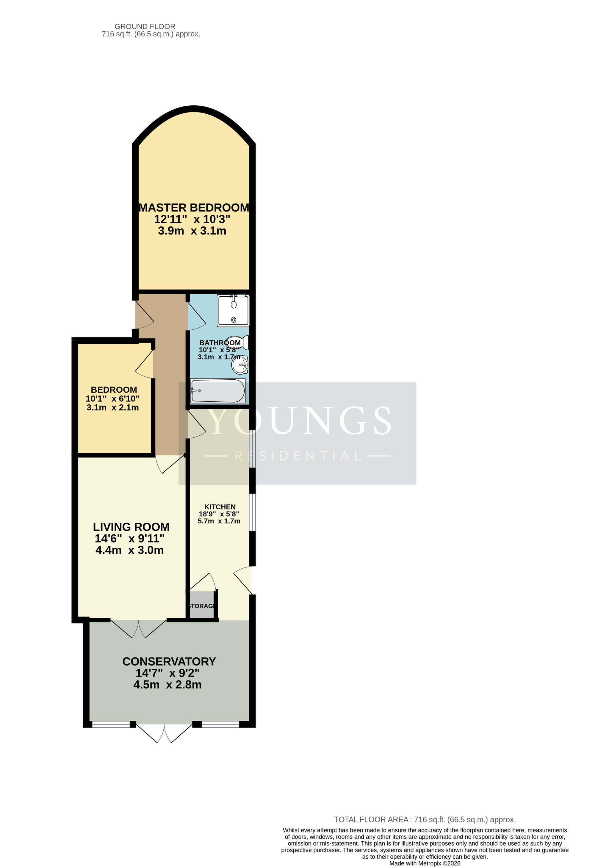 35 Church Road, Benfleet floorplan