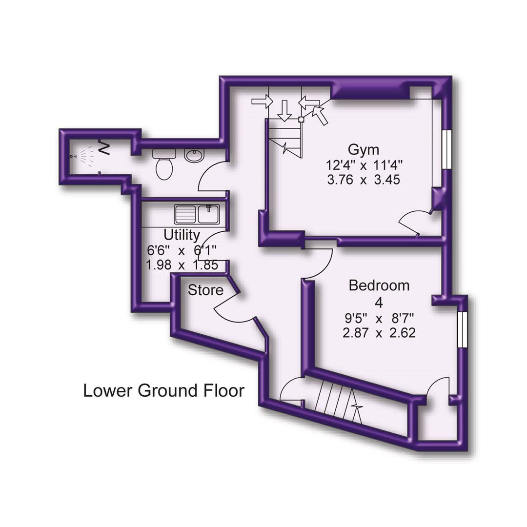 1 Church View, Vicarage Lane, Altrincham floorplan