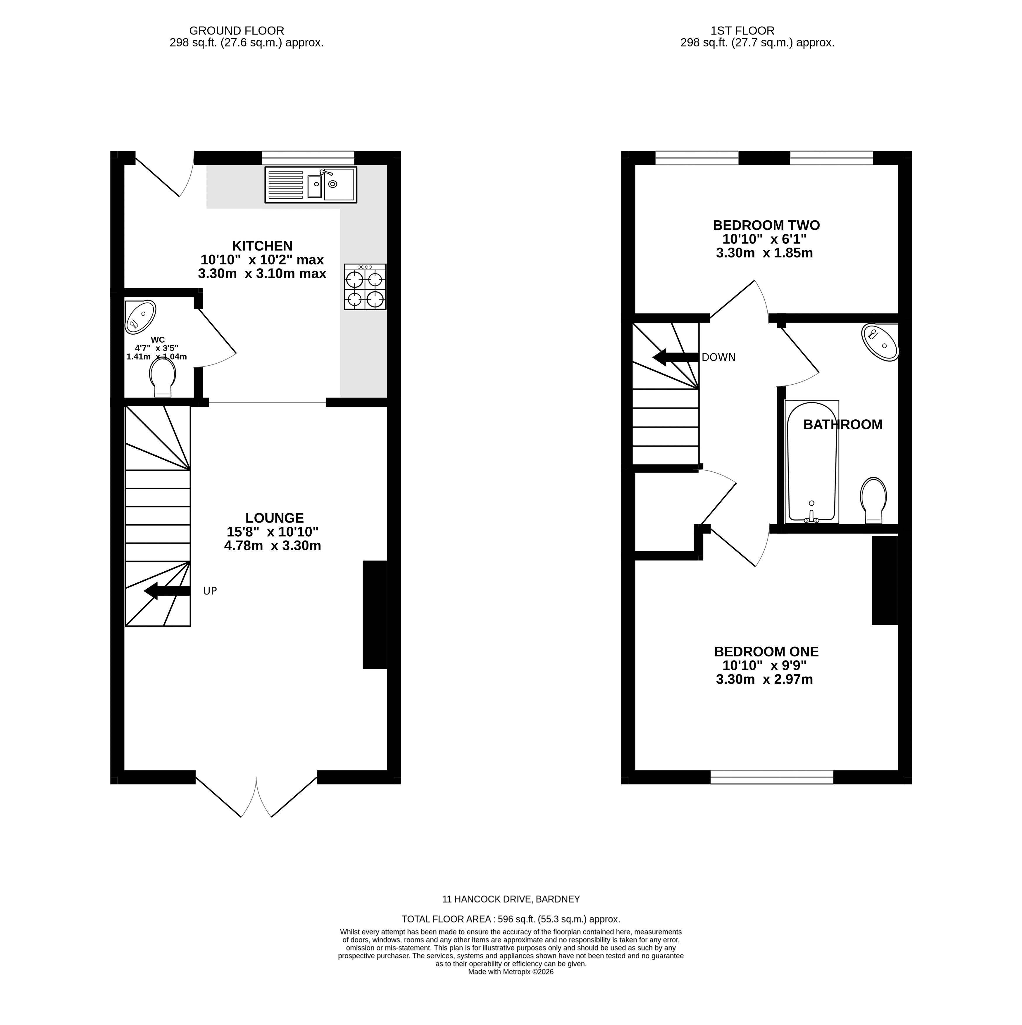 Hancock Drive, Lincoln floorplan