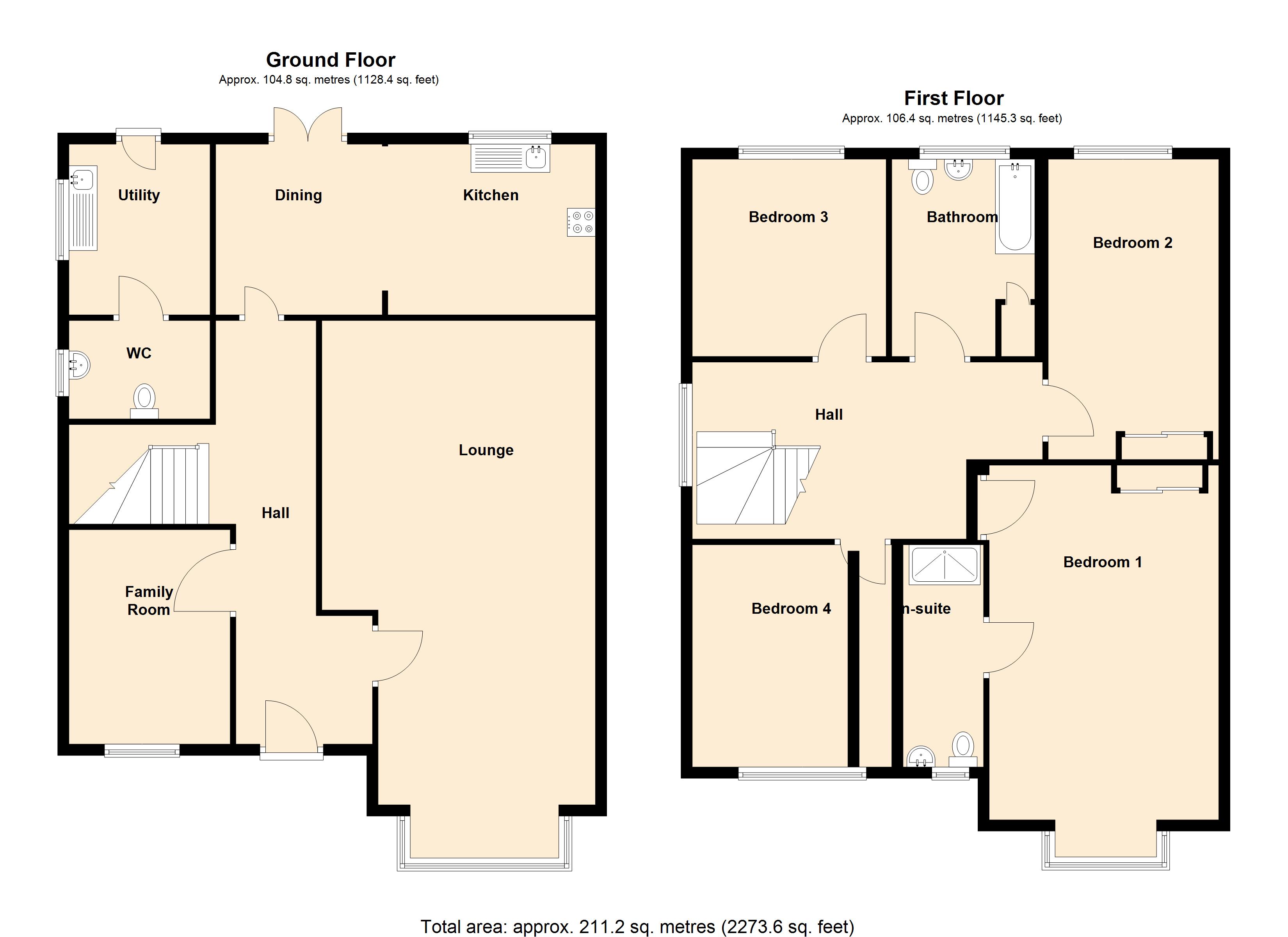 4 Bedrooms Detached house for sale in The Rowan, Plot 4, Calderpark Gardens, Broomhouse, Glasgow G71