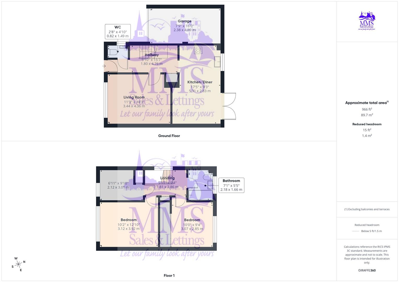 45, Milton Avenue, Rochester floorplan