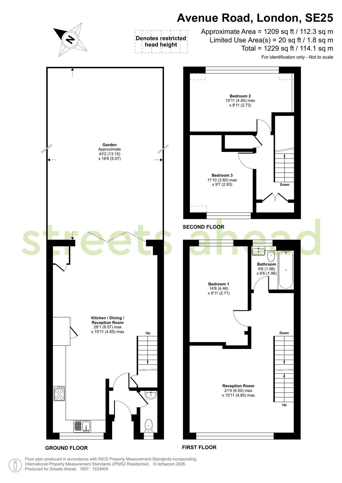 Shirley Row, London floorplan