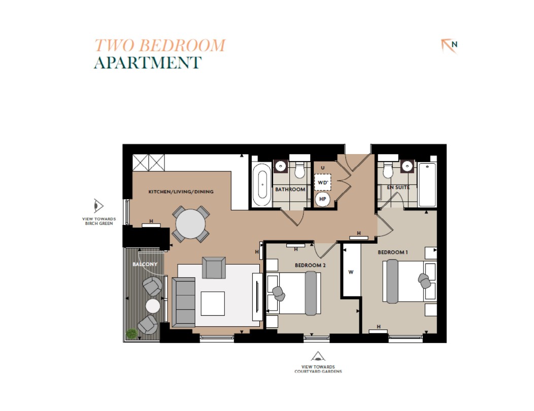 Two Bedroom, Eden Grove,, D3.6 Eden Grove, Staines-Upon-Thames floorplan