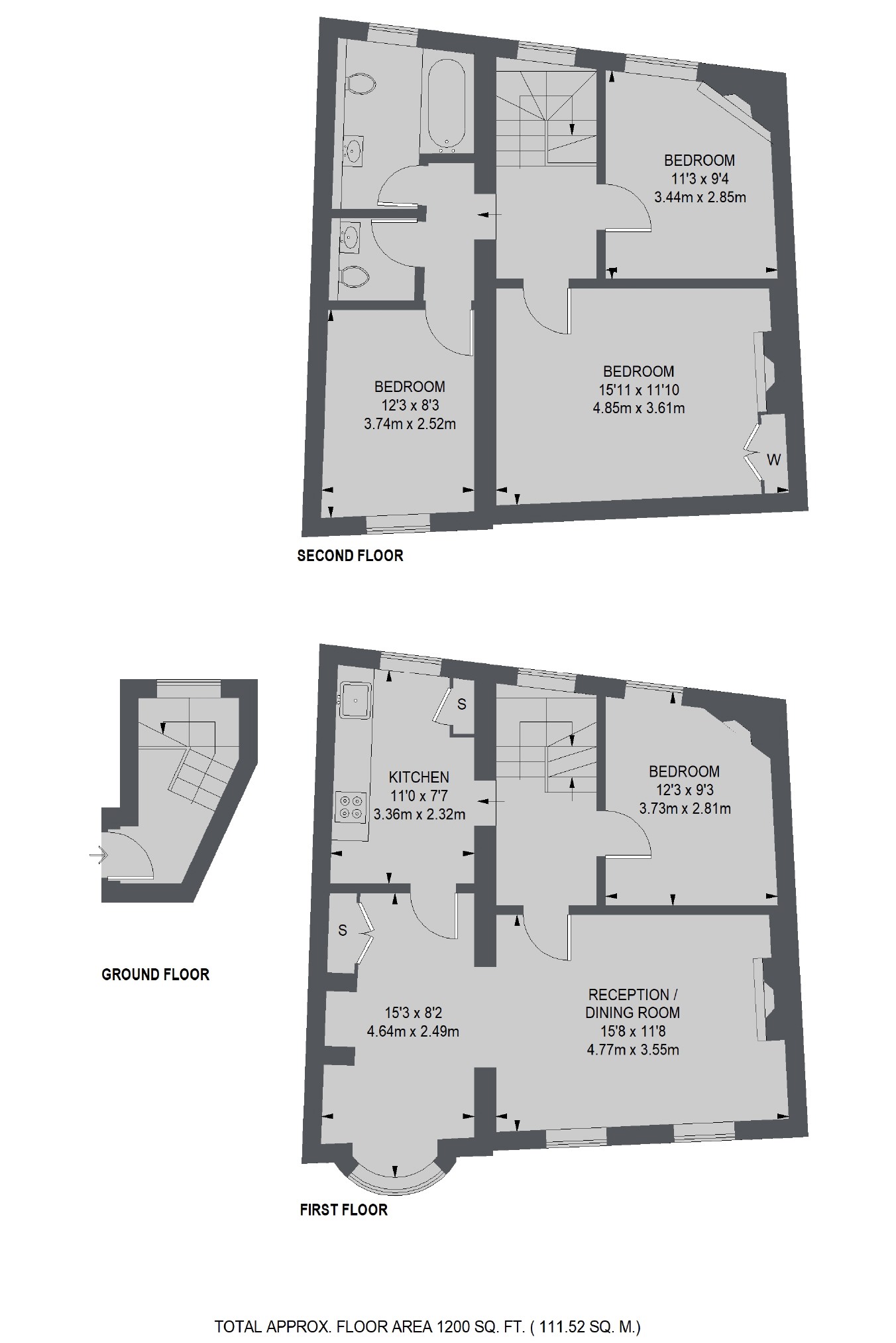 4 Bedrooms Flat to rent in Highgate High Street, London N6