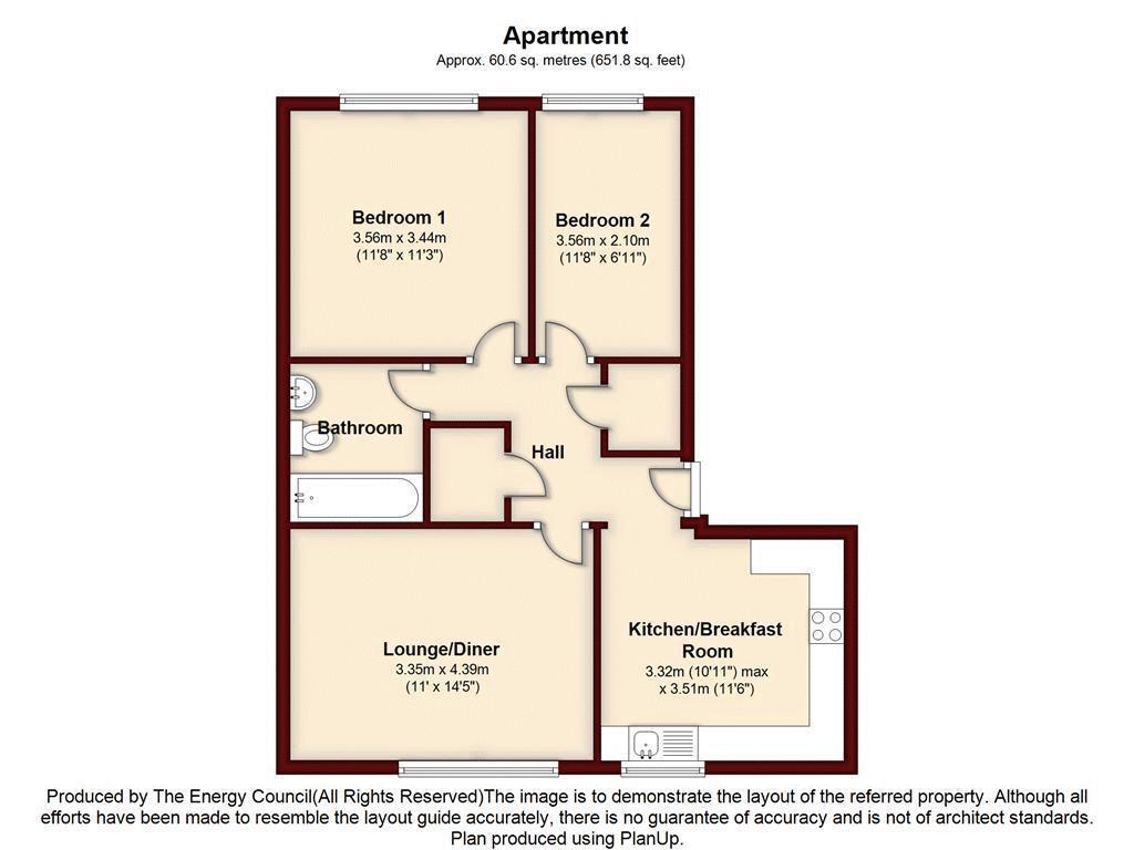 2 Bedrooms Flat for sale in Peal Close, Hoo, Rochester ME3