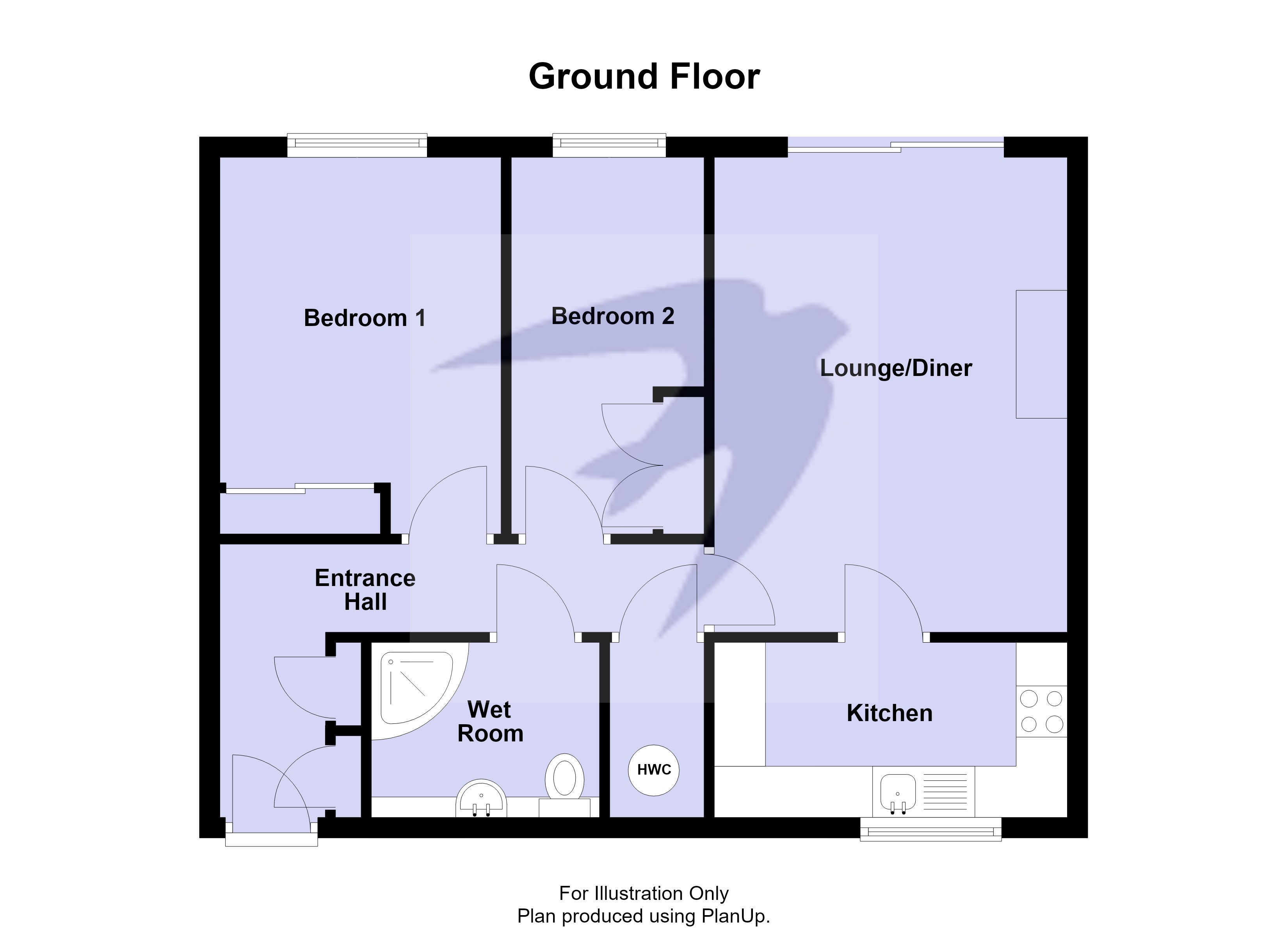 23, Fountain Court, Sidcup floorplan