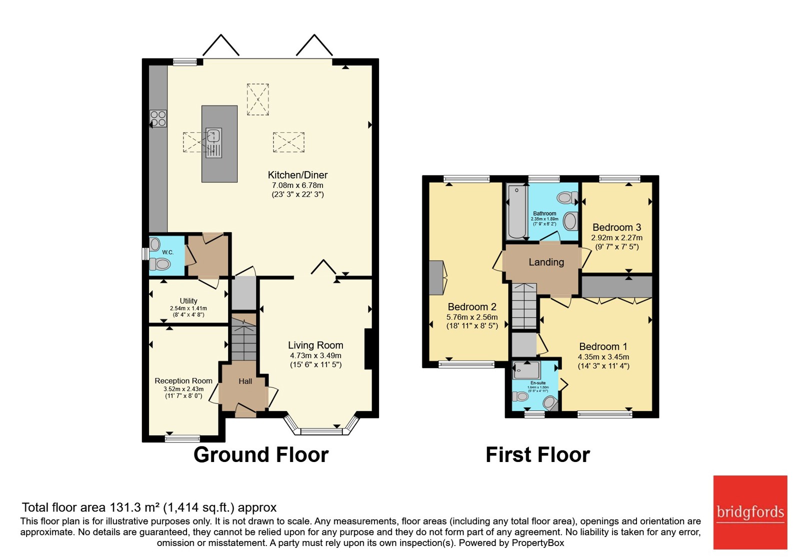 3, Harrop Fold, Lancashire floorplan