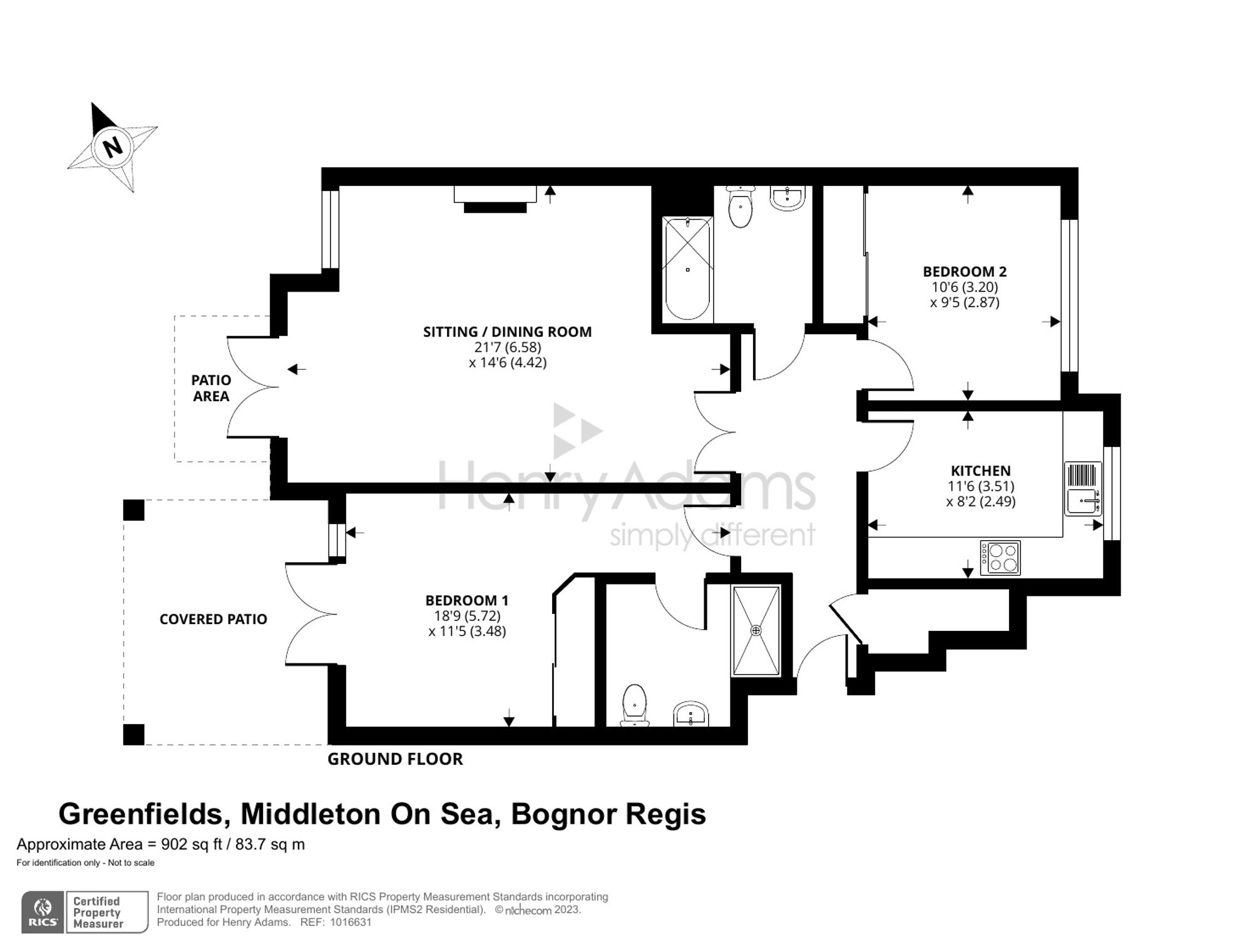 17 Greenfields, Bognor Regis floorplan
