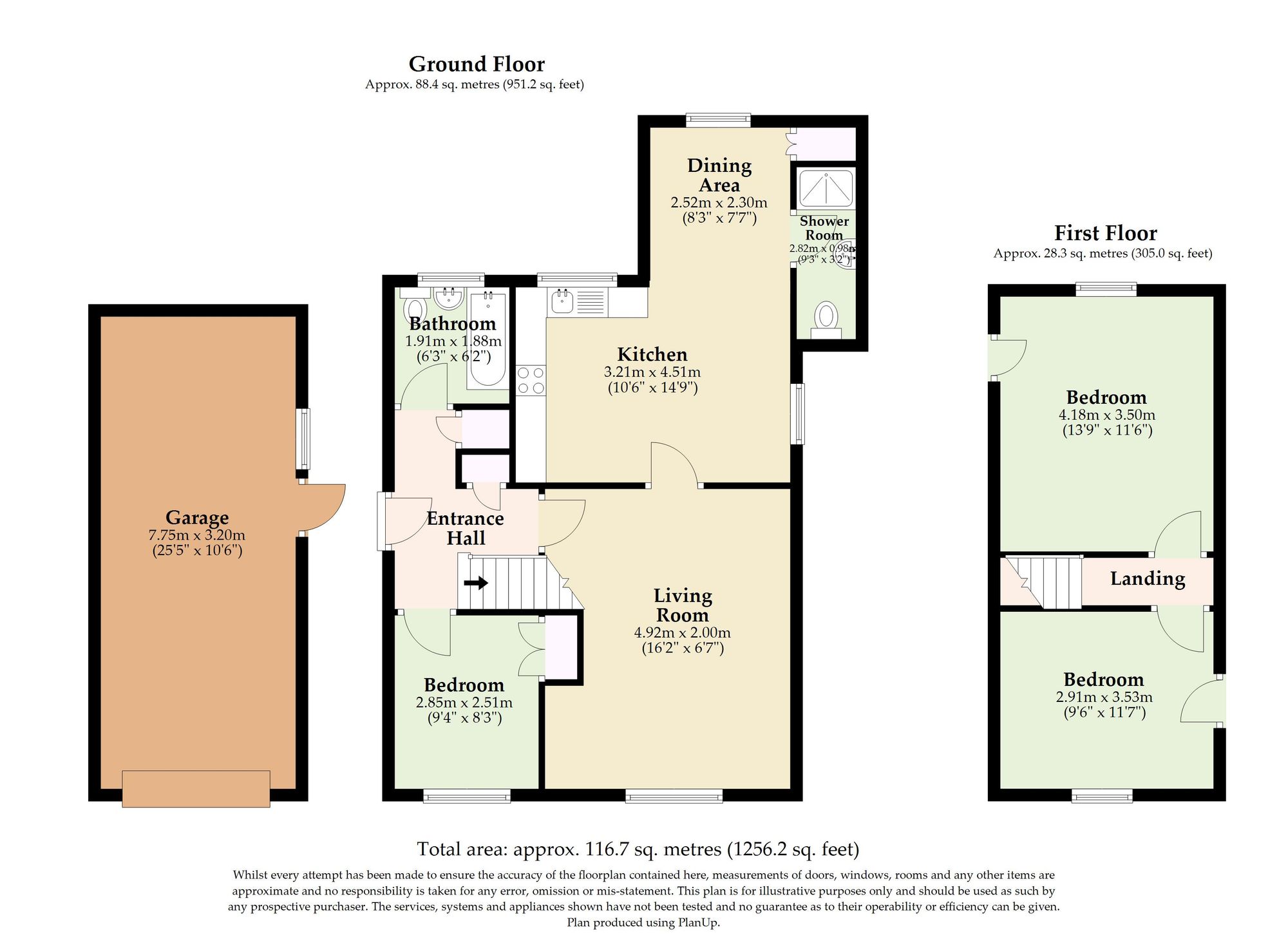 2a Edgerton Road, Lowestoft floorplan