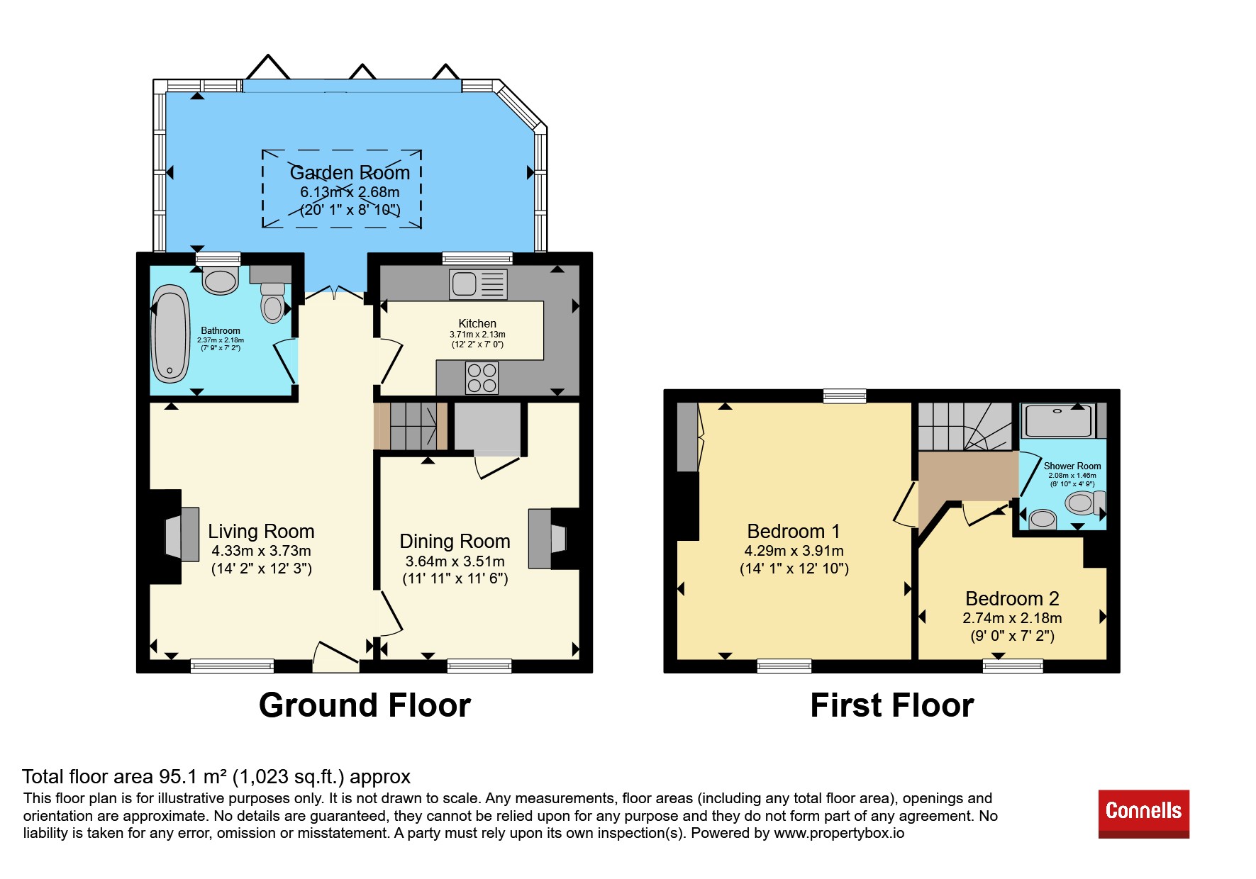 35, Old Road, Bromyard floorplan