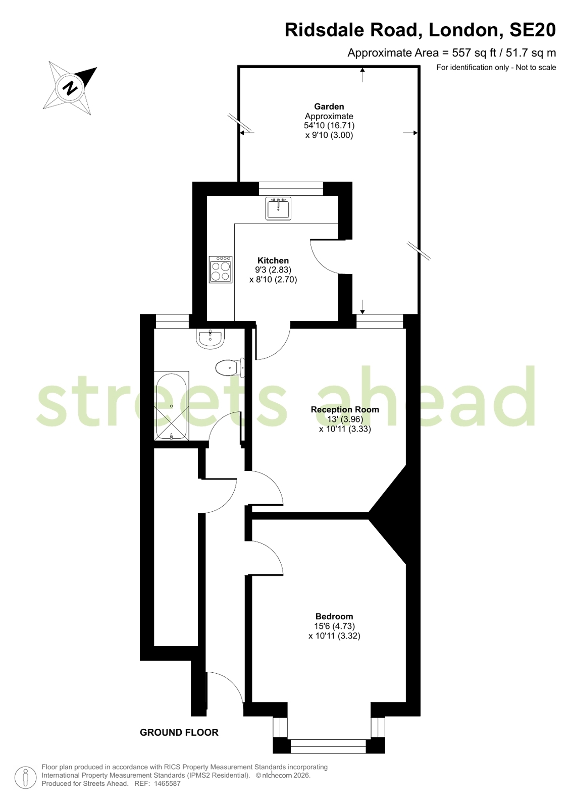 29A,, Ridsdale Road, London floorplan