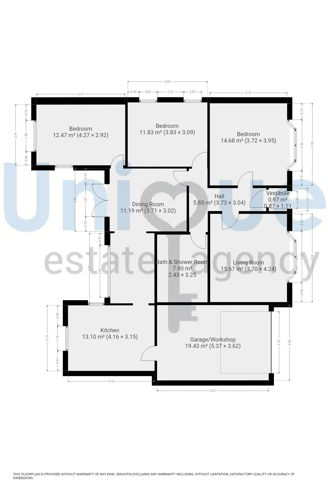 Wyredene,, Sandy Lane, Poulton-le-Fylde floorplan