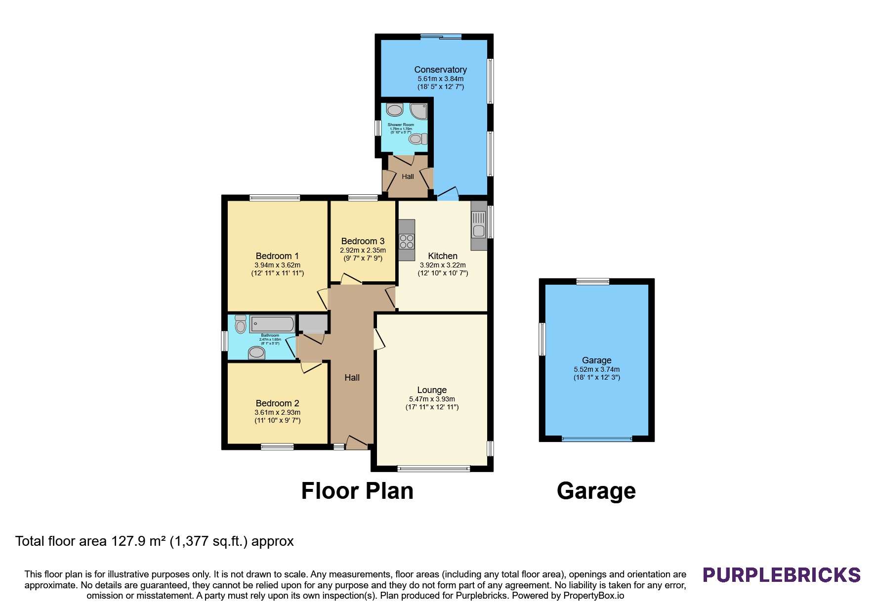2, Athelstan Park, Bodmin floorplan