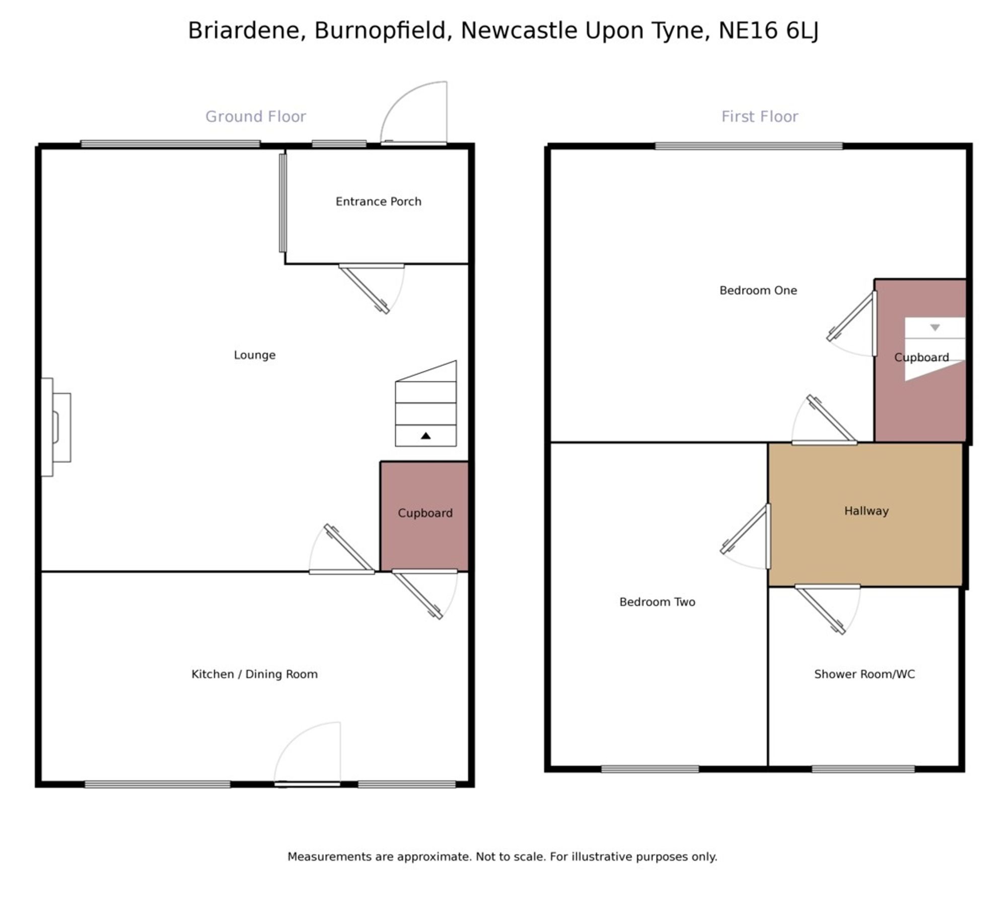 22 Briardene, Newcastle Upon Tyne floorplan