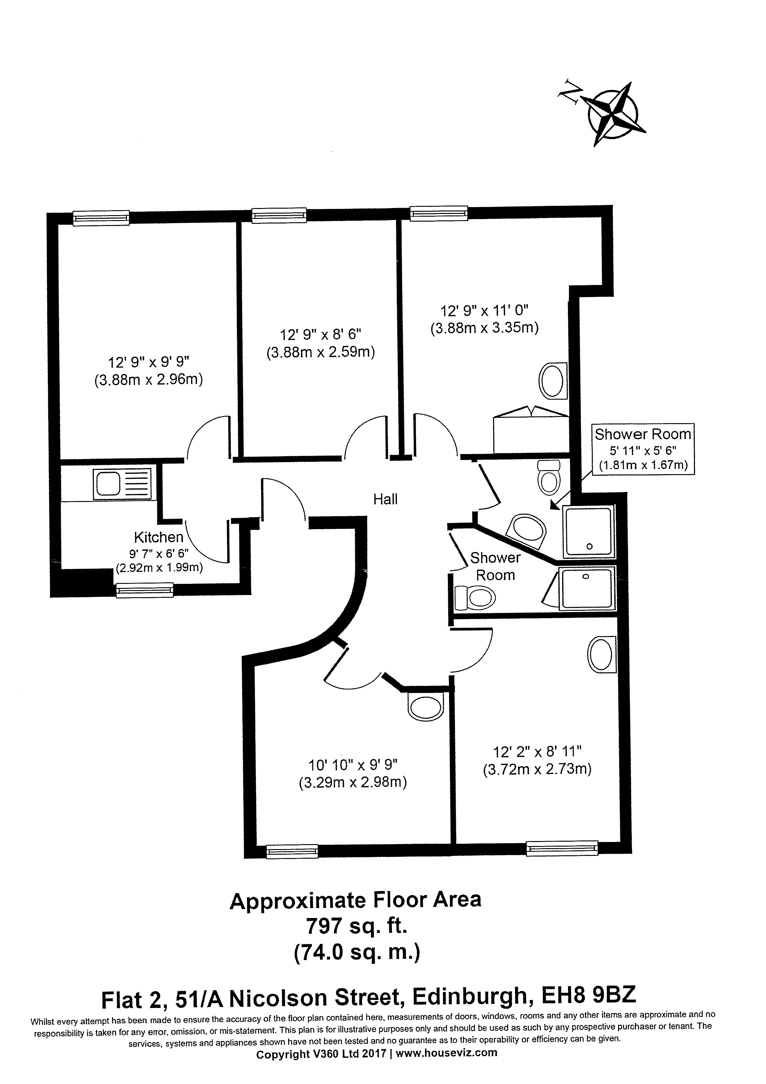 4 Bedrooms Flat for sale in Nicolson Street, Edinburgh EH8