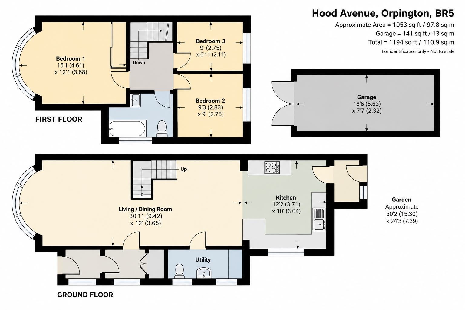 Hood Avenue, Orpington floorplan