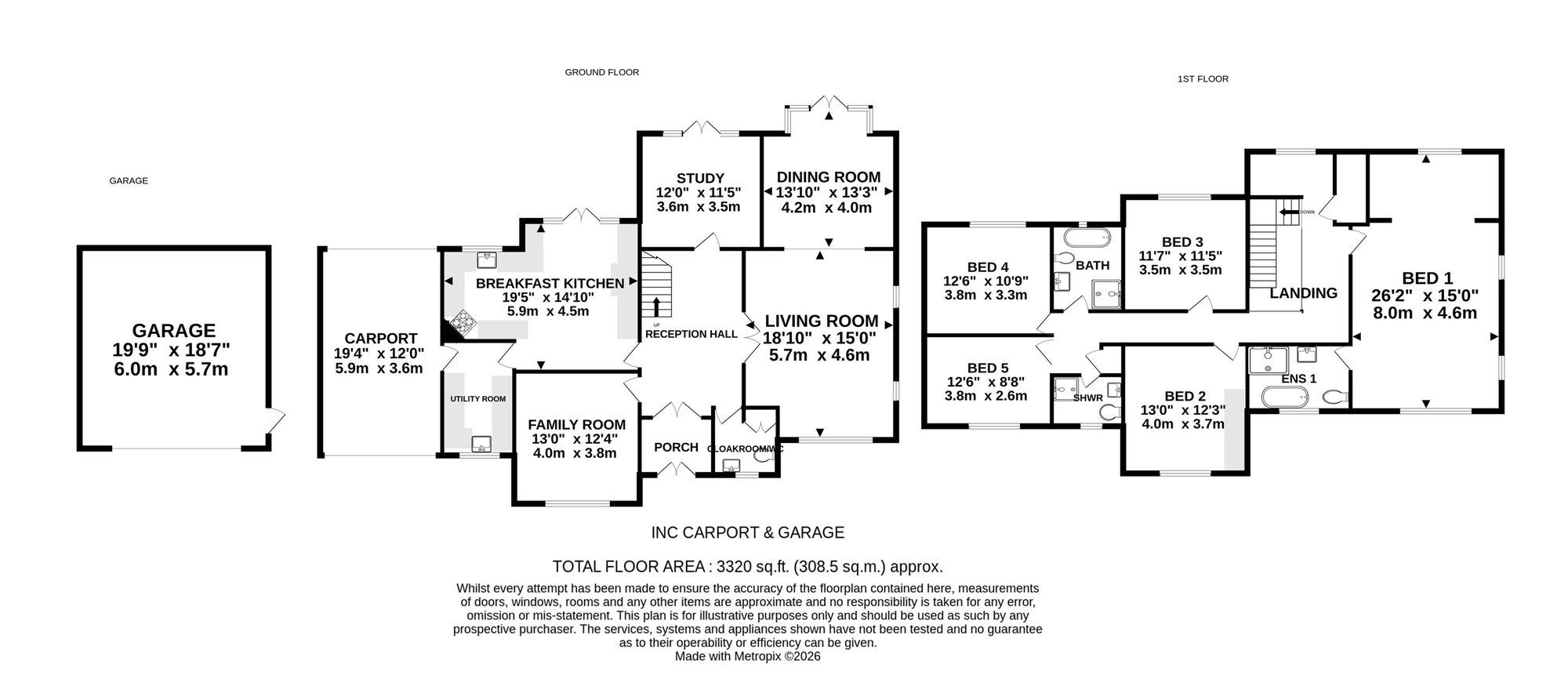 The Quinta Park Lane, Altrincham floorplan