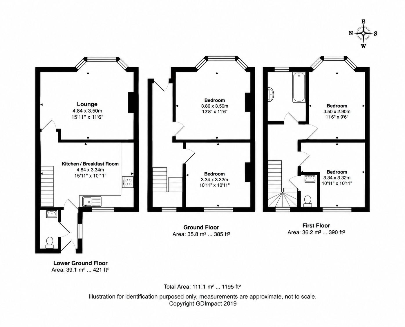 4 Bentham Road, Brighton floorplan
