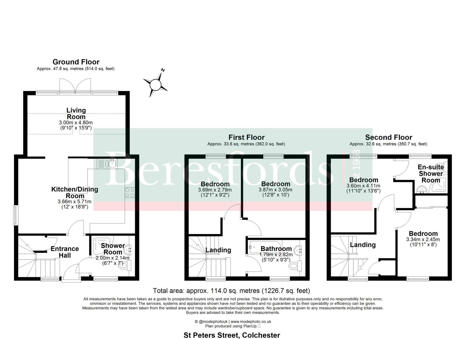 20, St. Peters Street, Essex floorplan