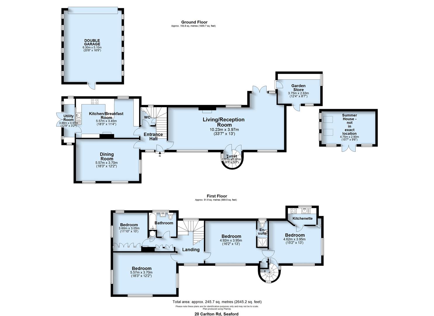 20, Carlton Road, Seaford floorplan