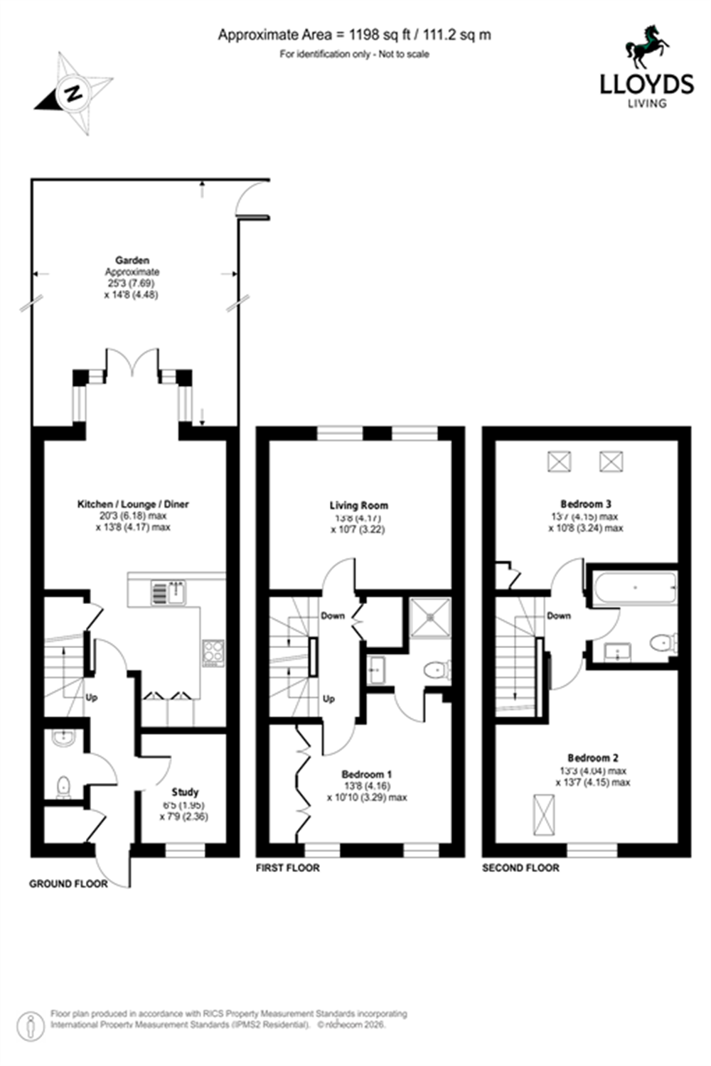 42, White Lias Way, Upper Lighthorne, Leamington Spa floorplan