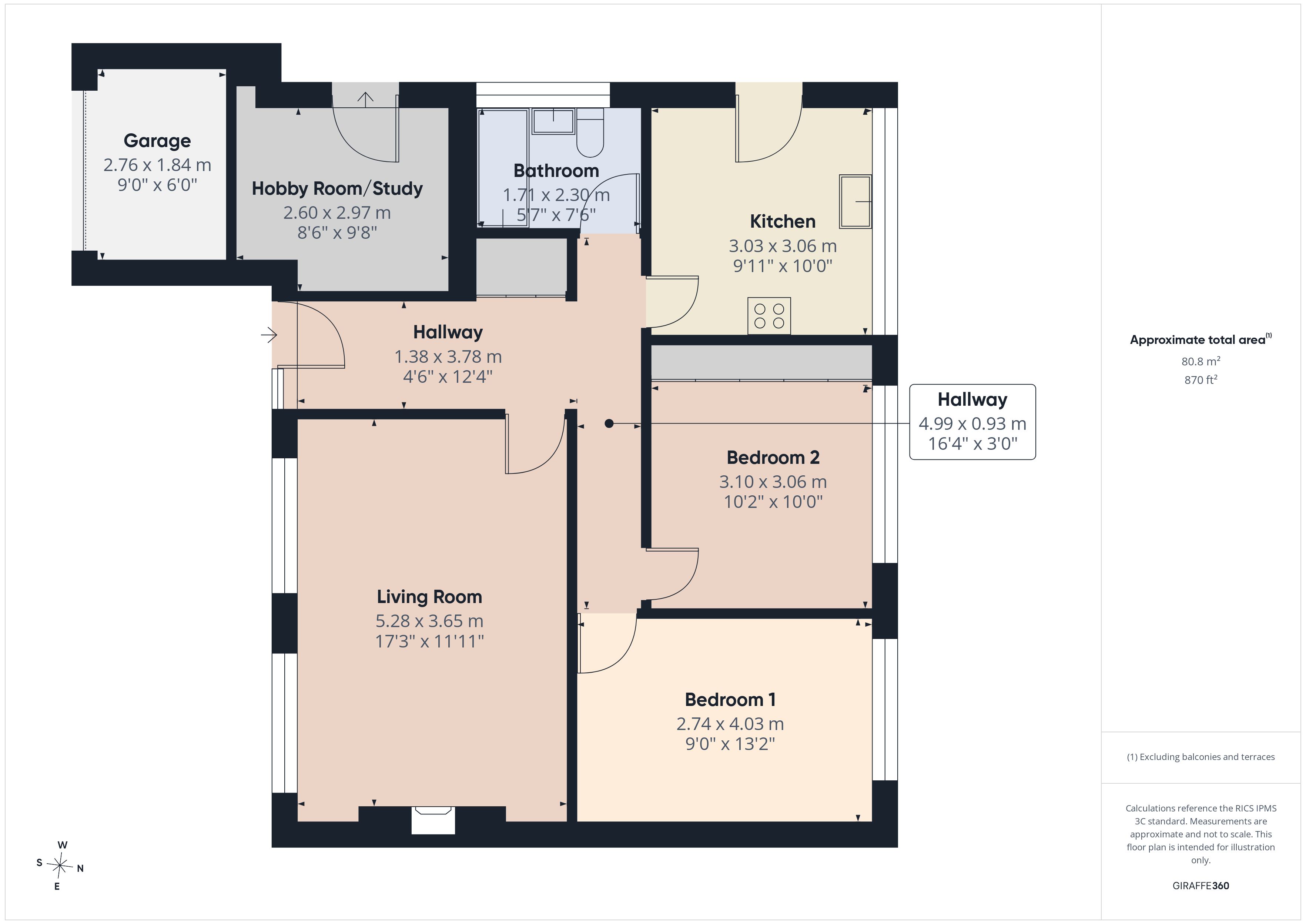 4, Beckings Way, High Wycombe floorplan
