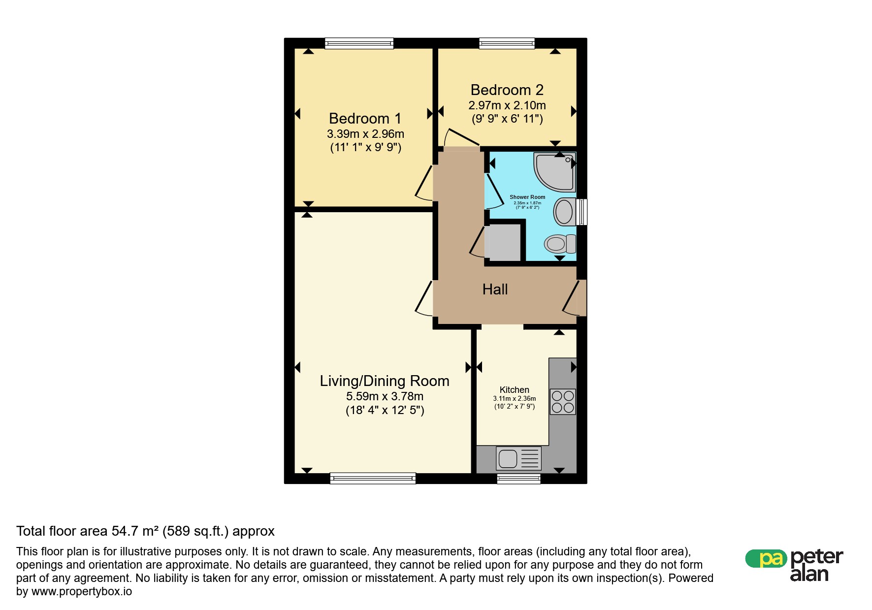 16, Sunnycroft, Caldicot floorplan