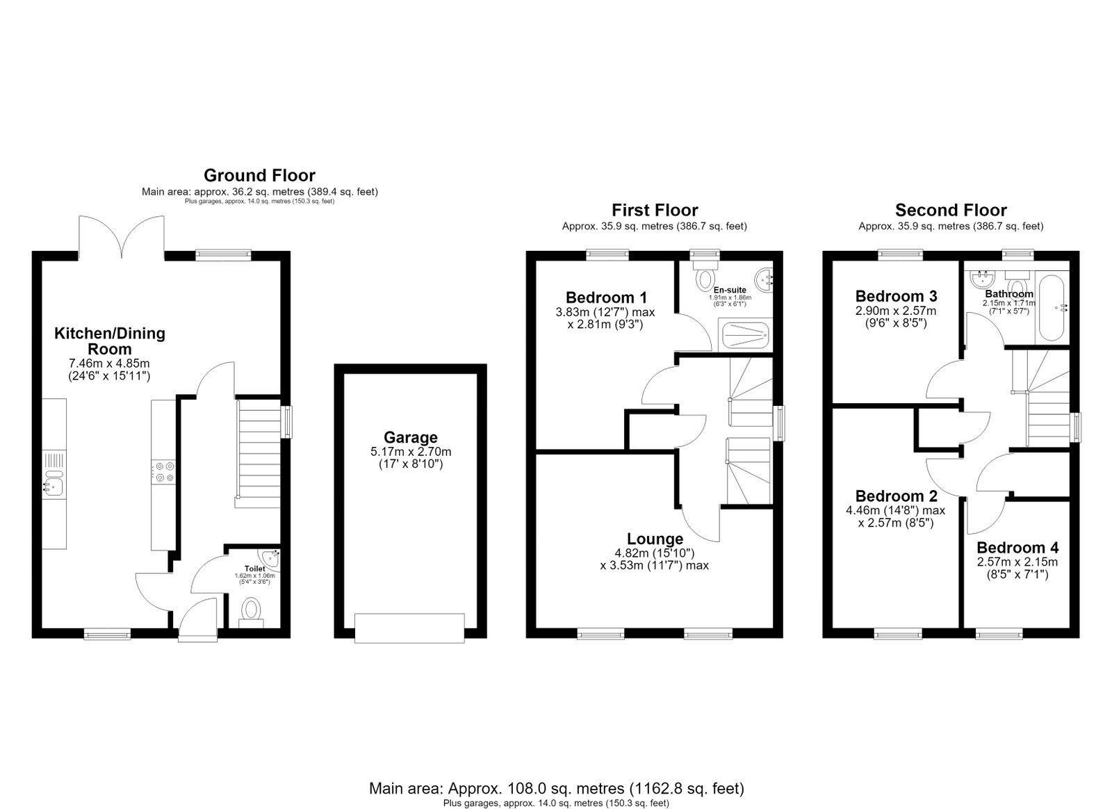 20, Lancaster Road, Brampton floorplan