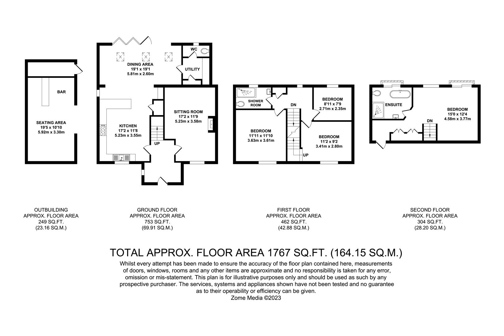 Whetsted Road, Five Oak Green, Tonbridge TN12, 4 bedroom semidetached