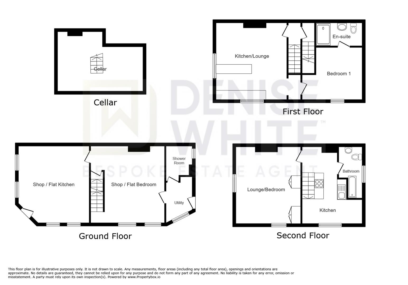 24, Fountain Street, Leek floorplan