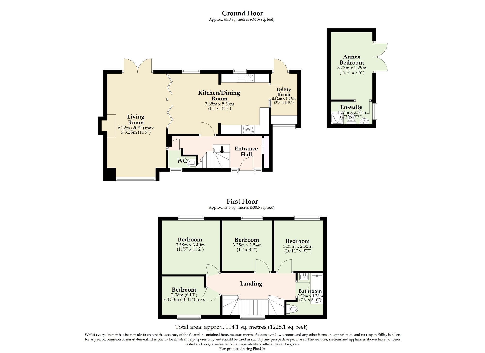 7 Lakeside Rise, Lowestoft floorplan