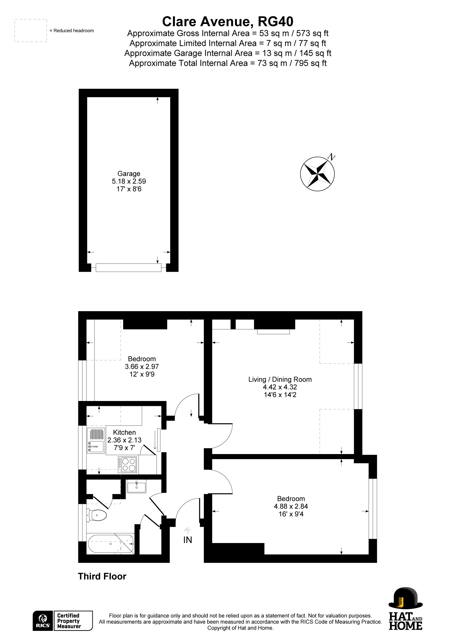 Clare Avenue, Wokingham, Berkshire RG40, 2 bedroom flat for sale 66335134 PrimeLocation