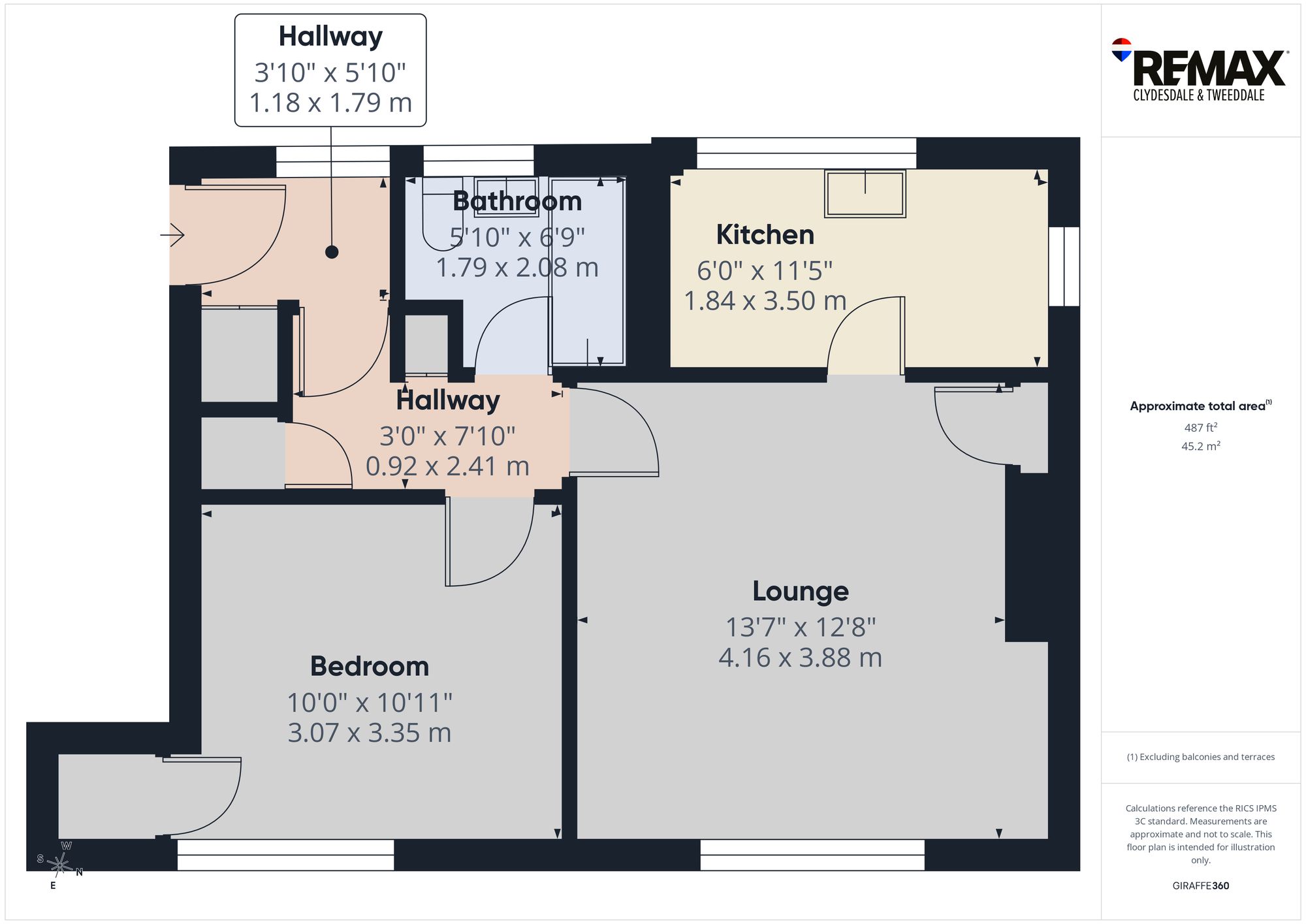 3c Northcrofts Road, Biggar floorplan