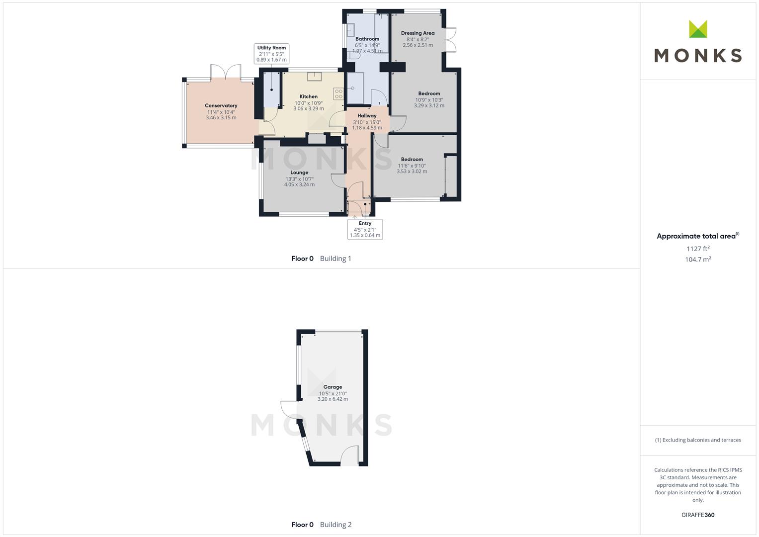 The Driveway, Shrewsbury floorplan