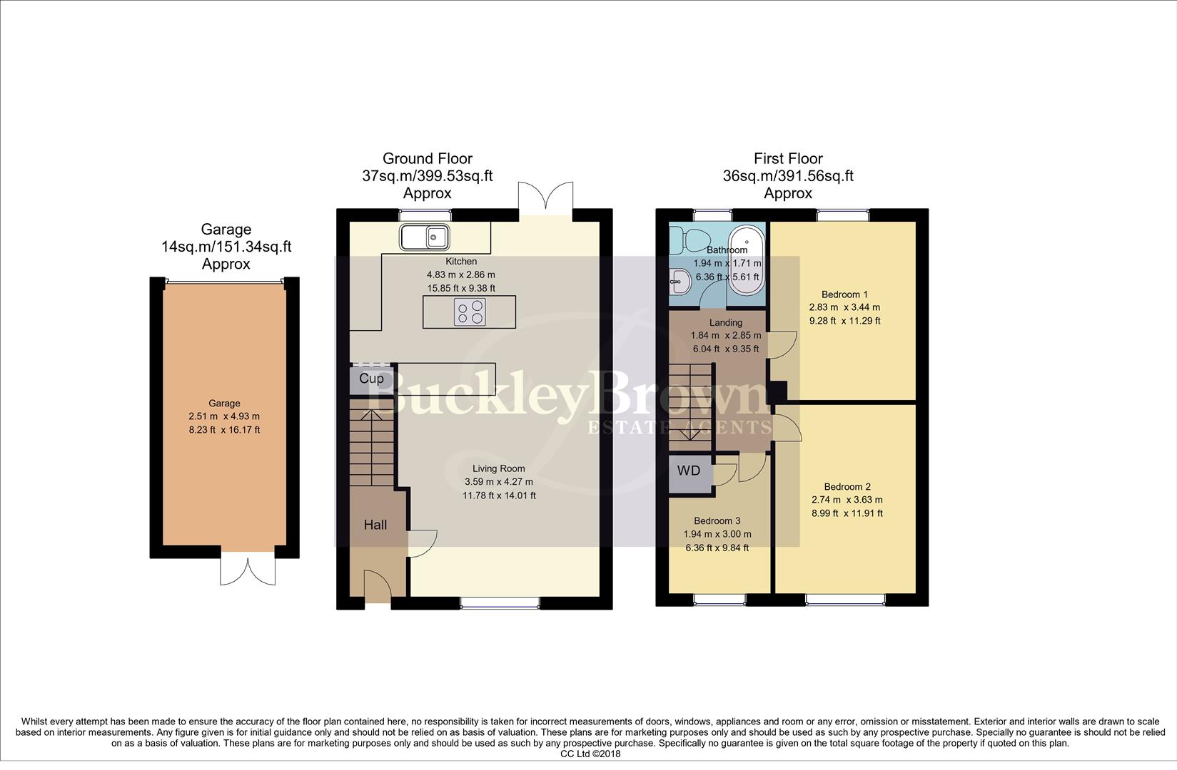 19, Eastleigh Drive, Mansfield floorplan